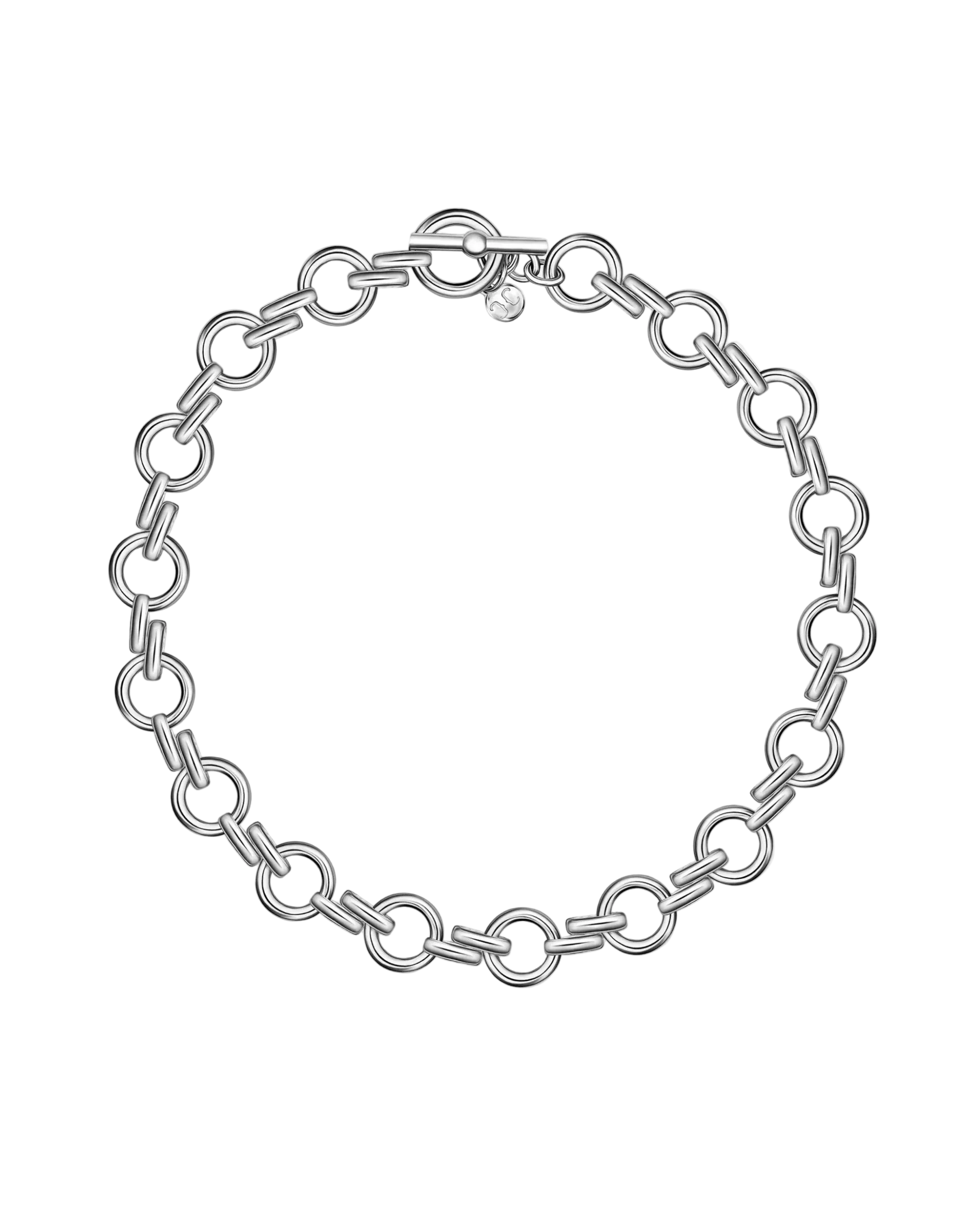 Italian Chain Link Necklace by Christina Caruso - At Present Jewelry