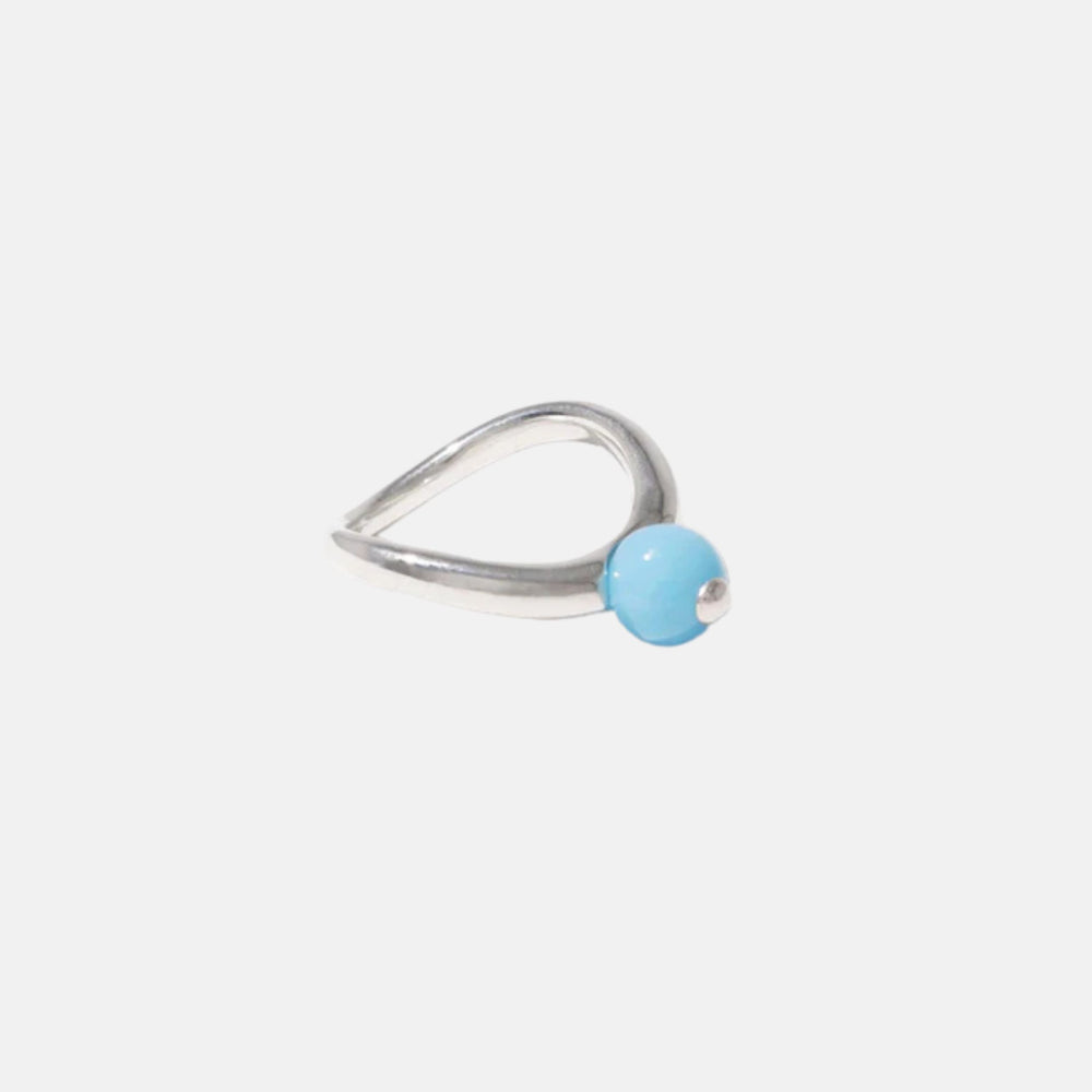 Pea Curve Ring | Small by CLED - At Present Jewelry