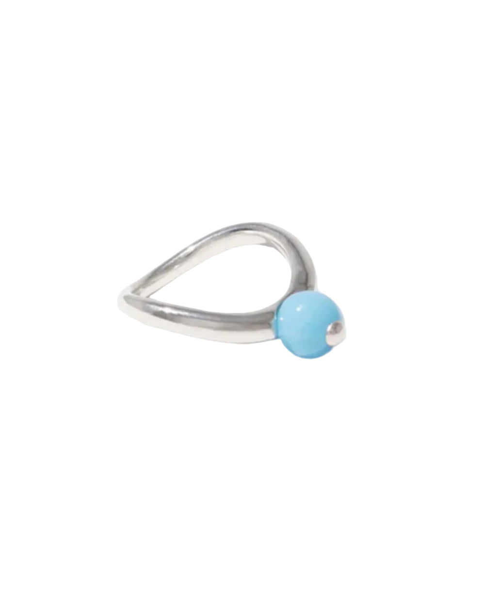 Pea Curve Ring | Small by CLED - At Present Jewelry