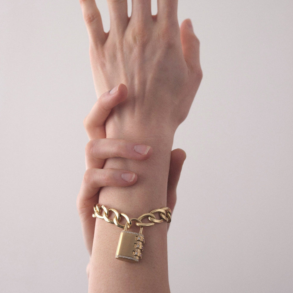 Code Padlock by James Banks Design - At Present Jewelry