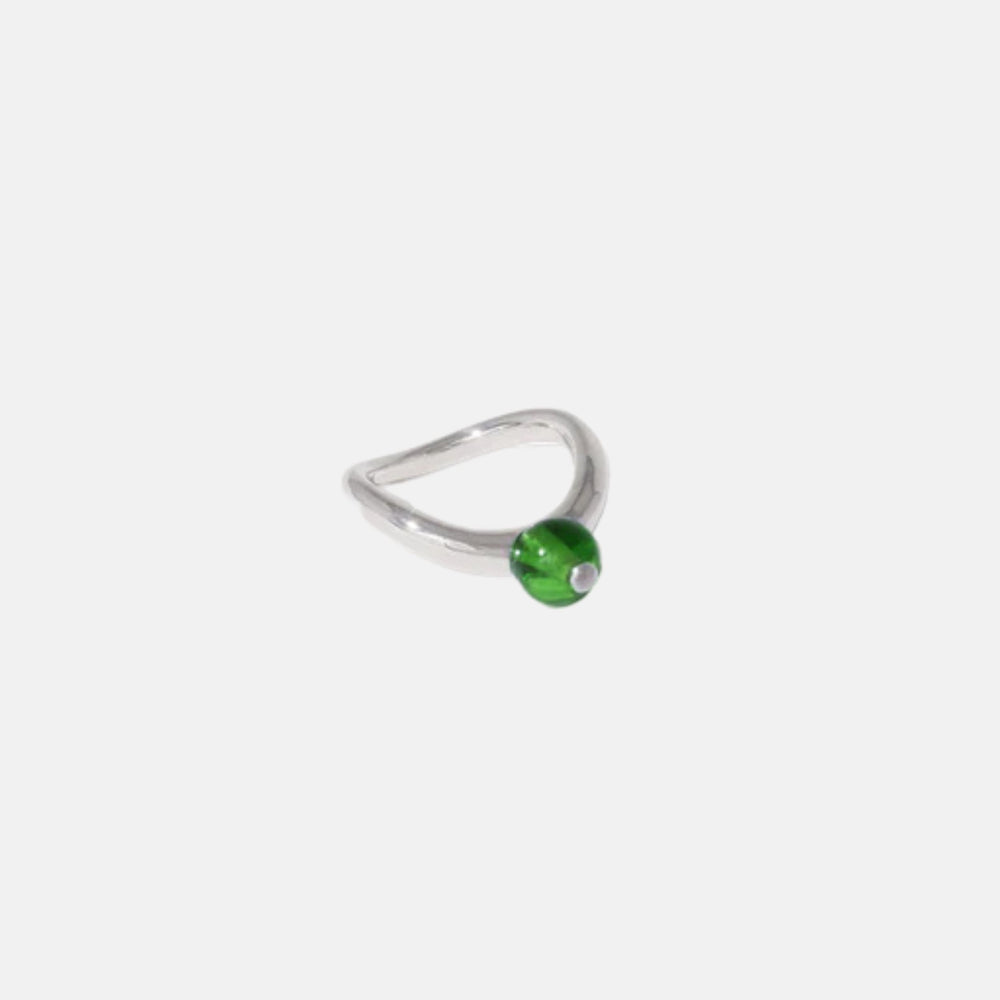 Pea Curve Ring | Small by CLED - At Present Jewelry