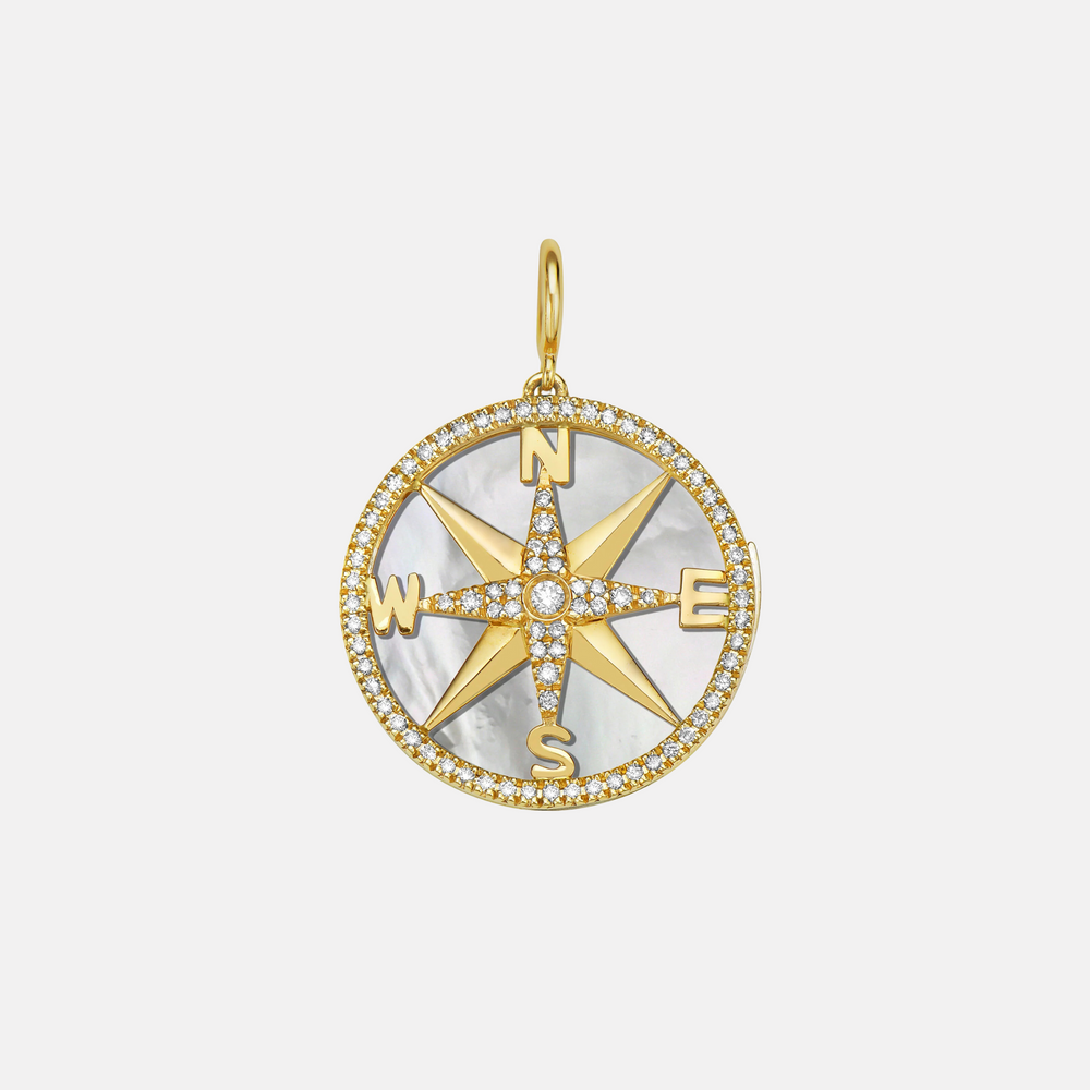 Seasons Compass Interchangeable Gemstone Charm by Lionheart - At Present Jewelry