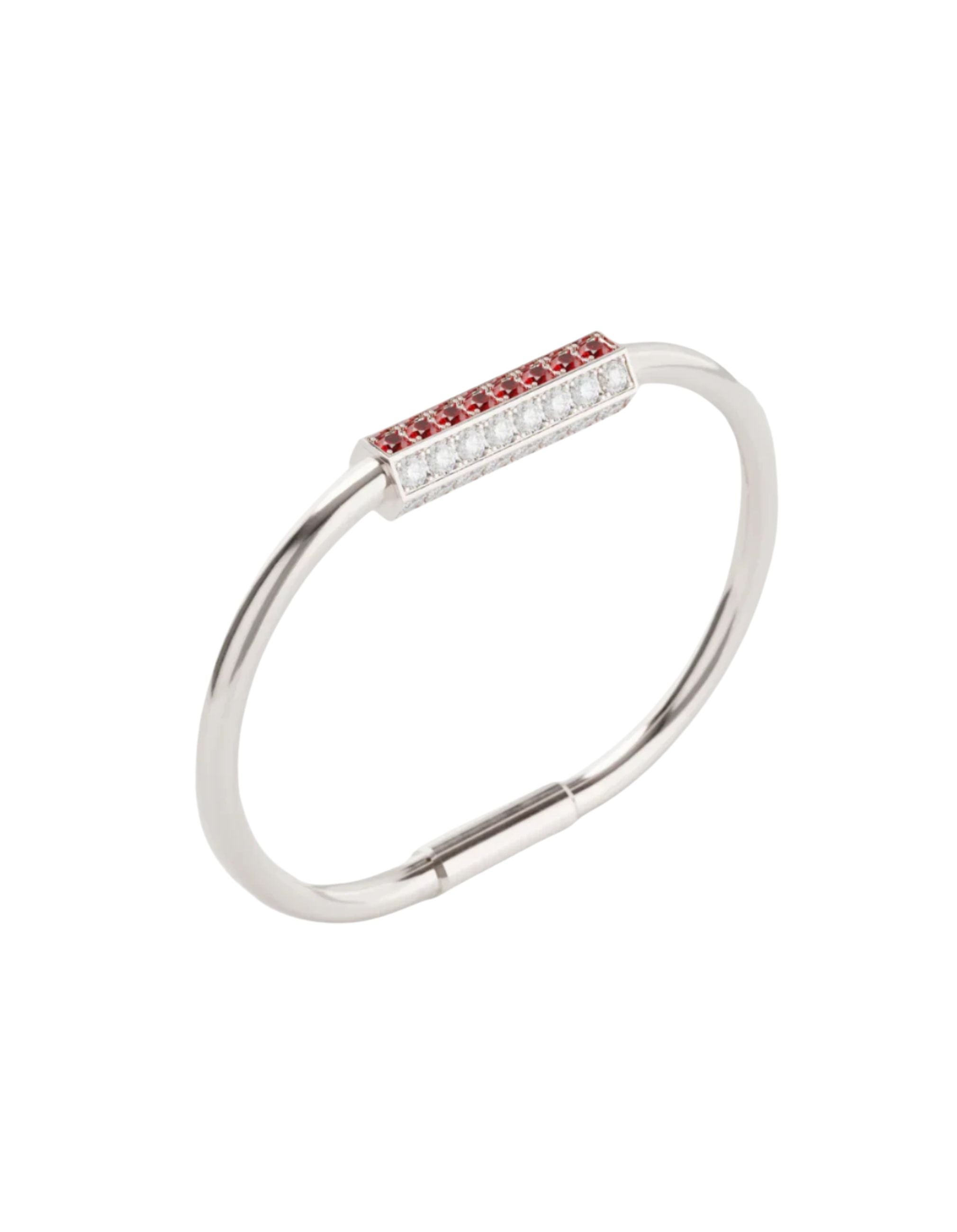 Love Lock Pave Bracelet