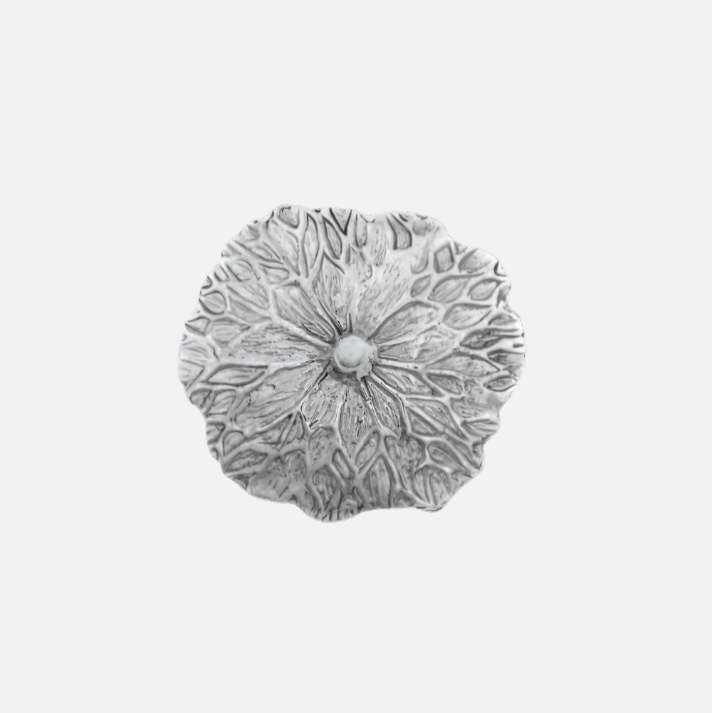LP Brooch I, Silver by Carina Hardy - At Present Jewelry