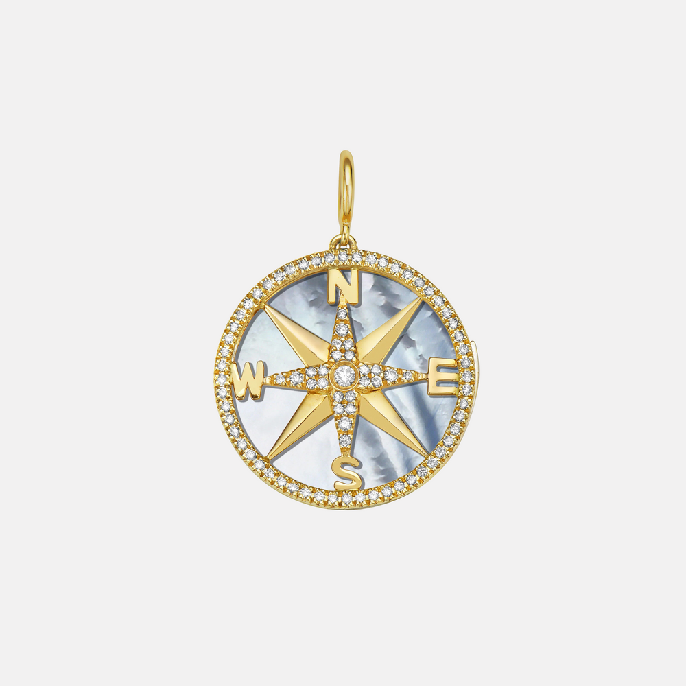 Seasons Compass Interchangeable Gemstone Charm by Lionheart - At Present Jewelry