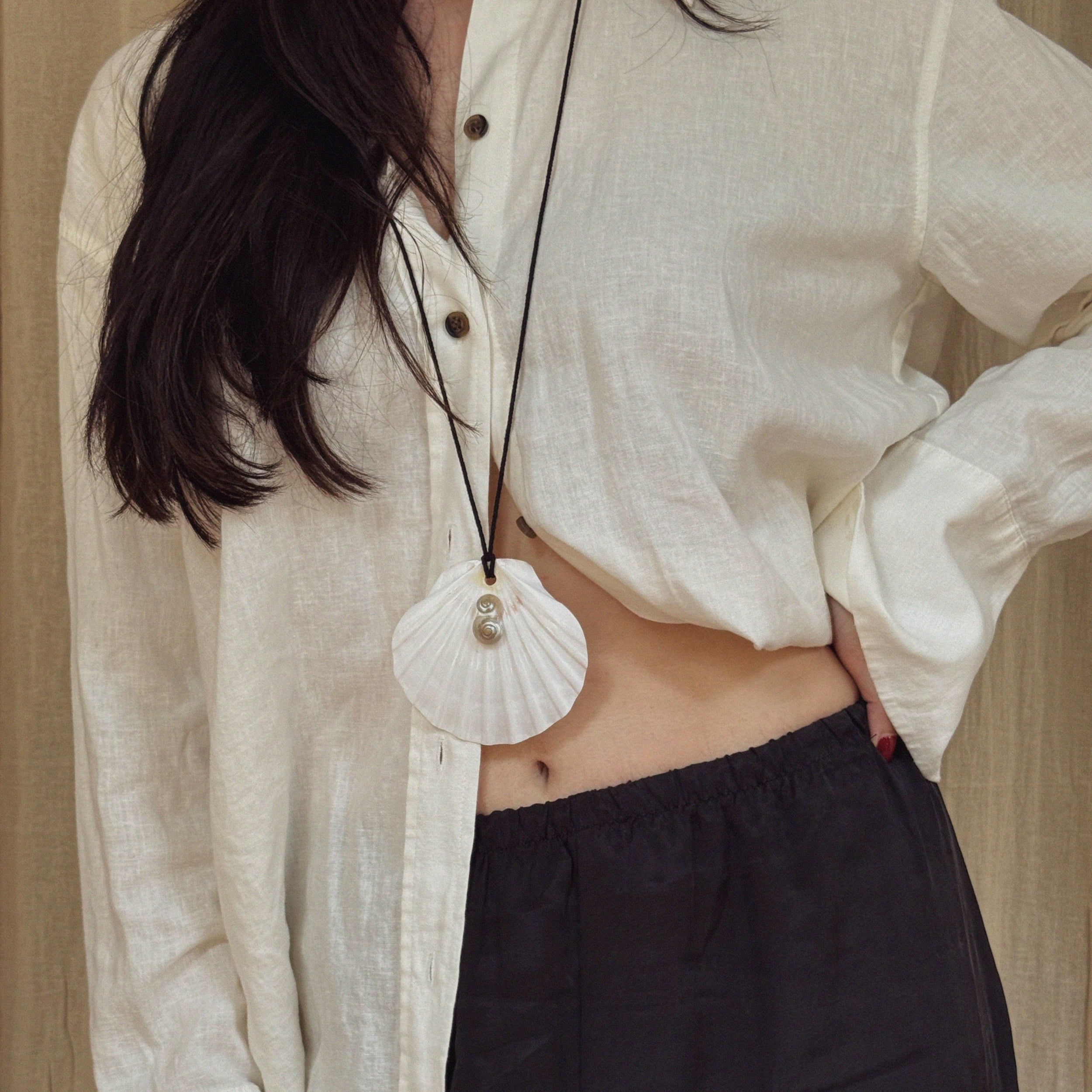 Venus of the Sea Pendant by Anita Berisha - At Present Jewelry