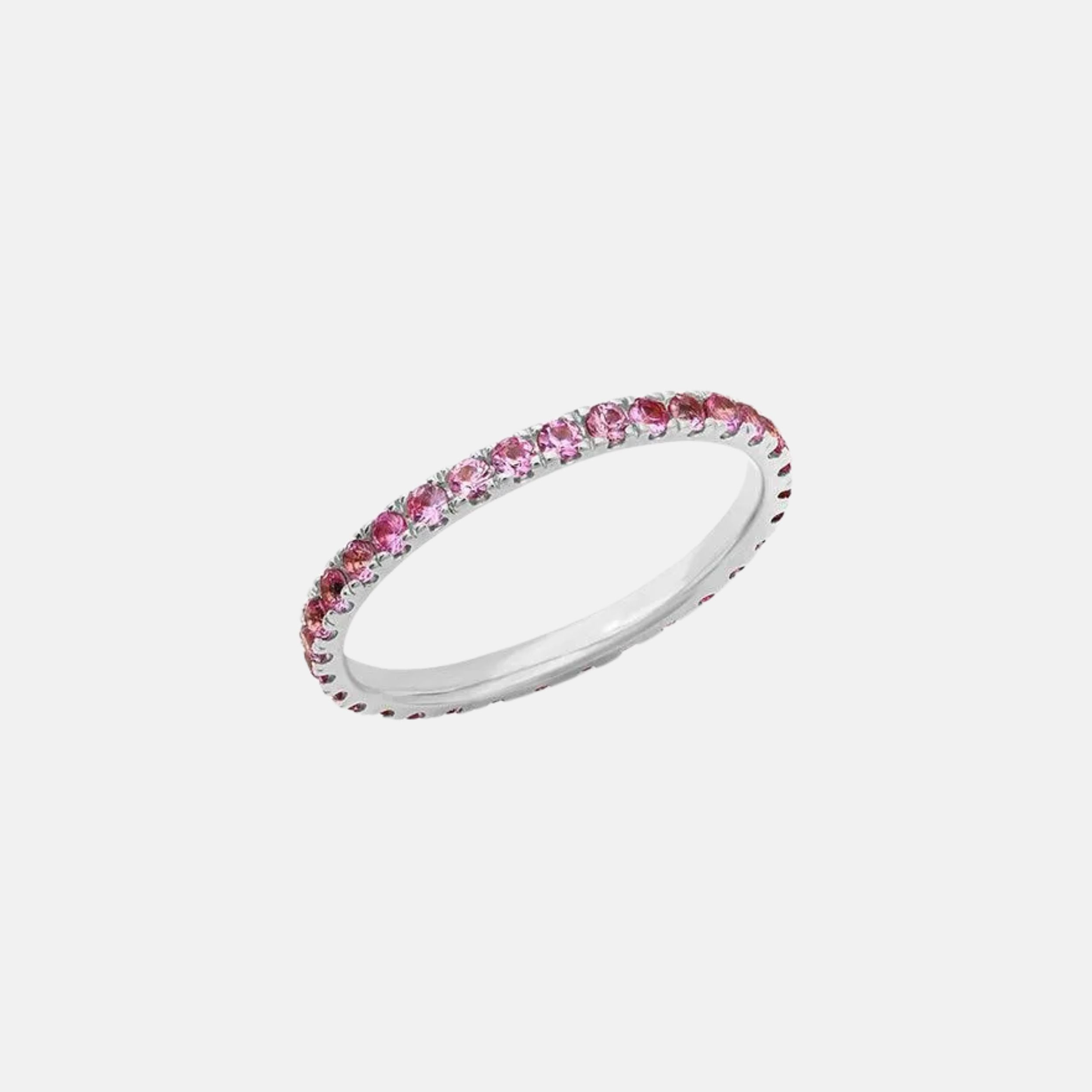 Standard Sapphire Eternity Band by Eriness - At Present Jewelry