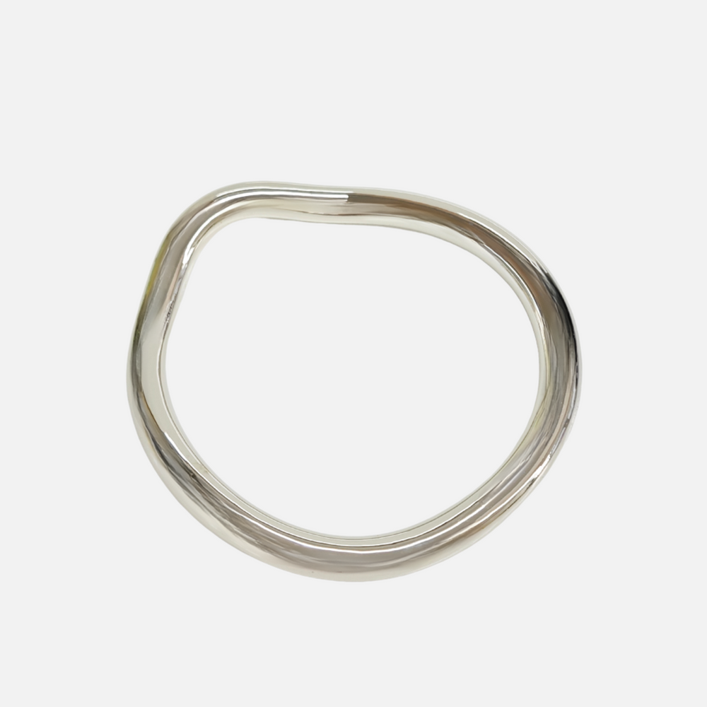 Going with the Flow Bangle by Anita Berisha - At Present Jewelry