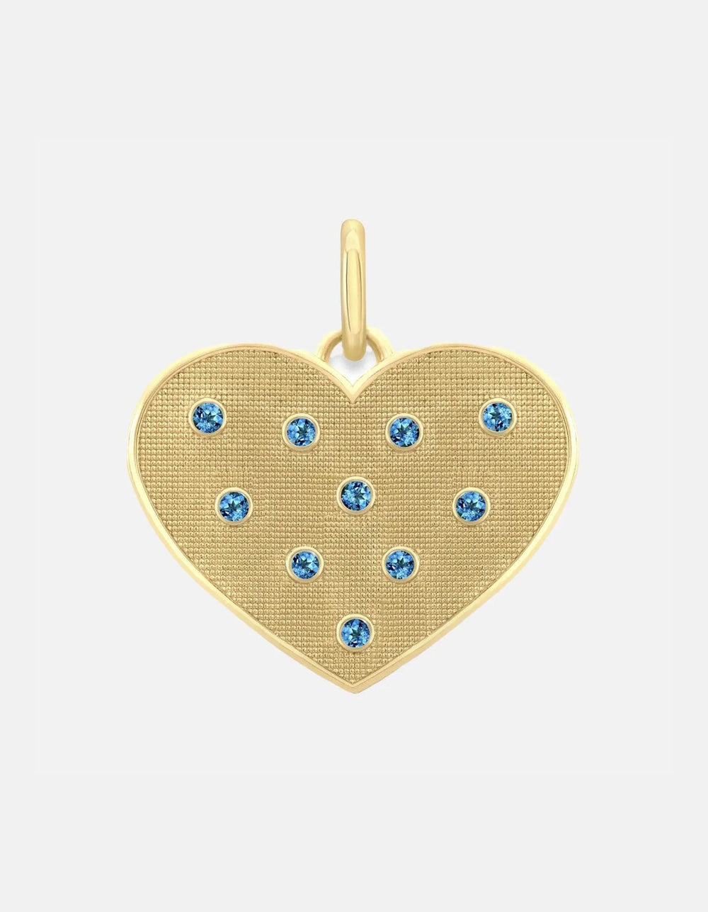 Birthstone Heart Pendant