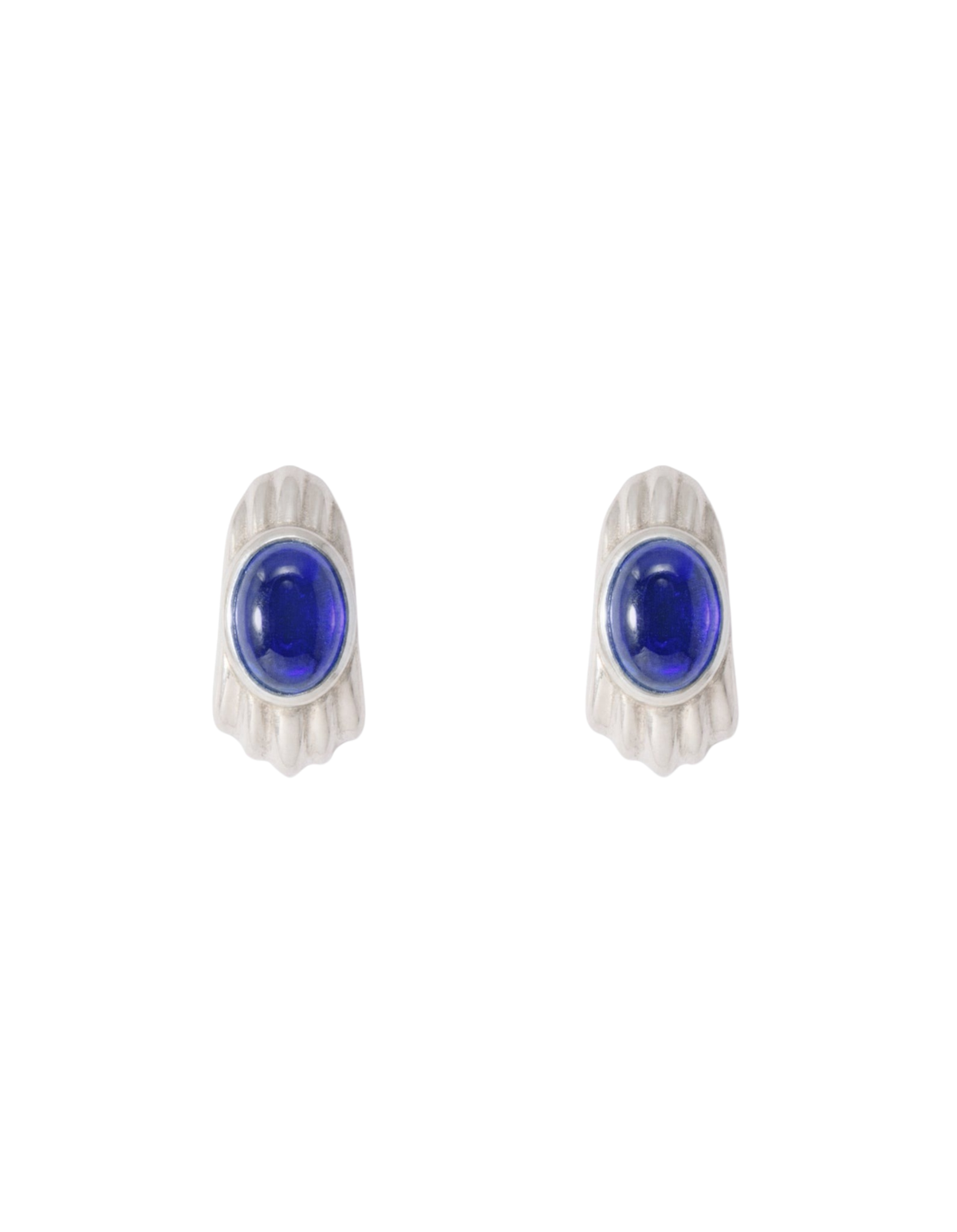 Scallop Hoop Earrings
