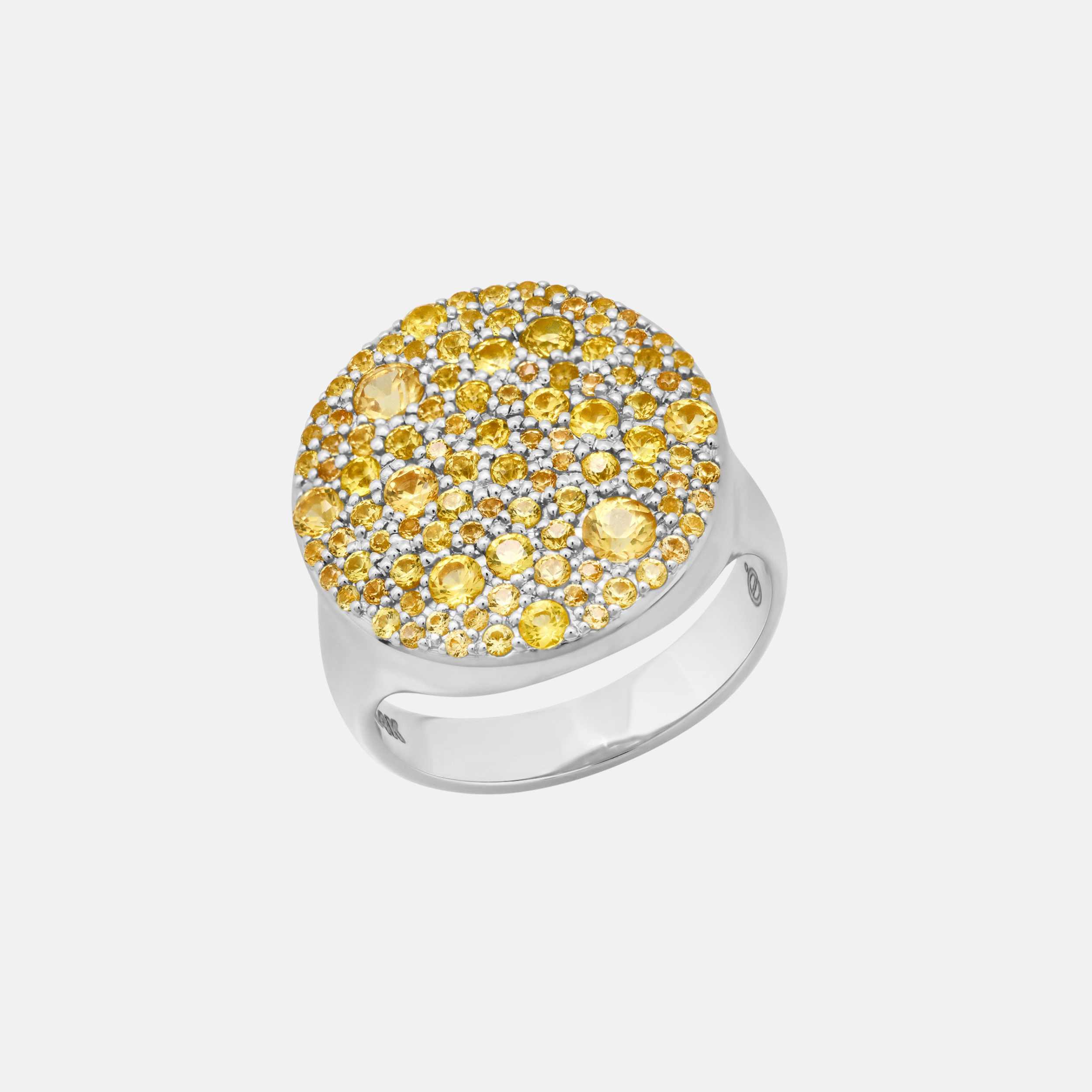 Yellow Sapphire Sunshine Ring by Eriness - At Present Jewelry