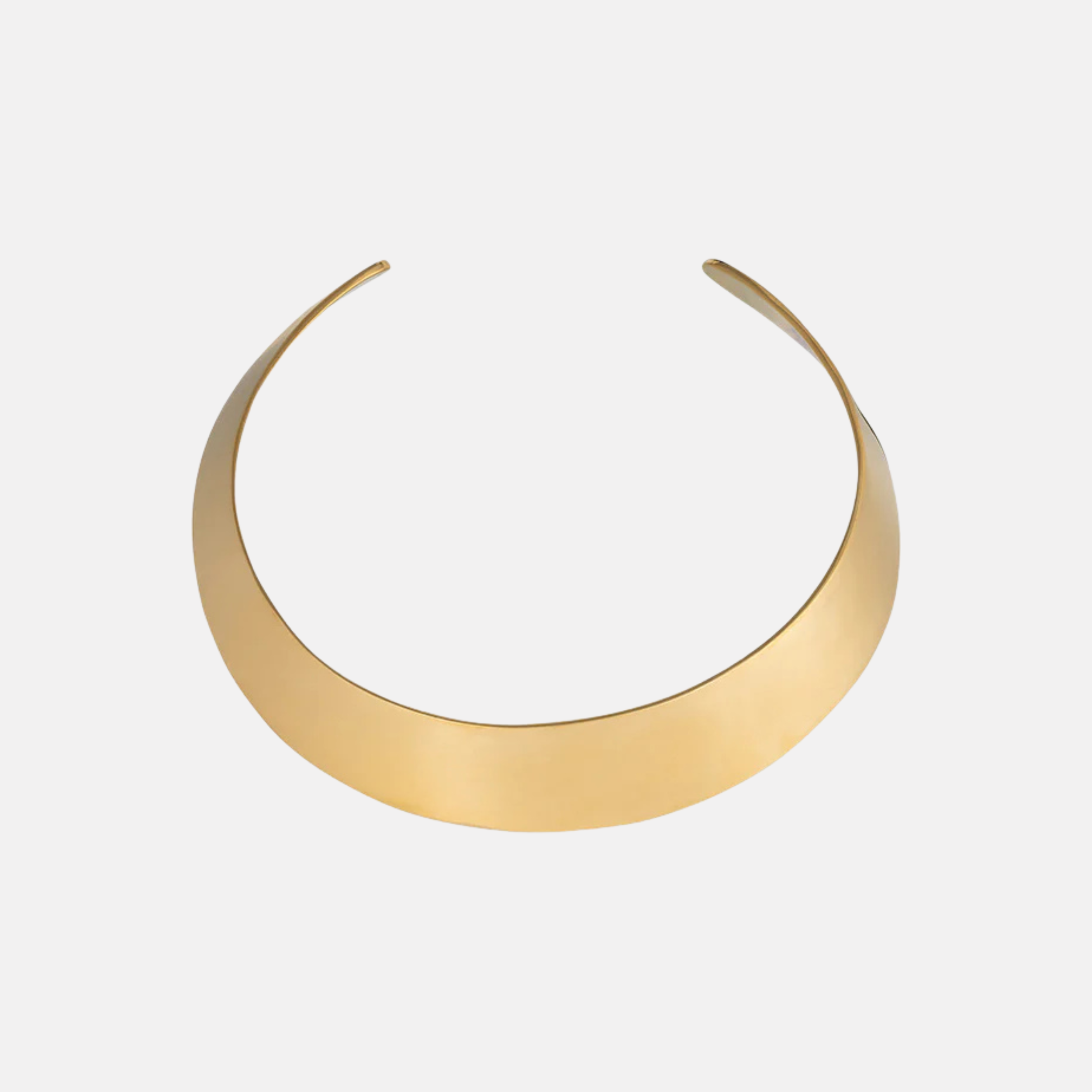 Gold Choker by Christina Caruso - At Present Jewelry