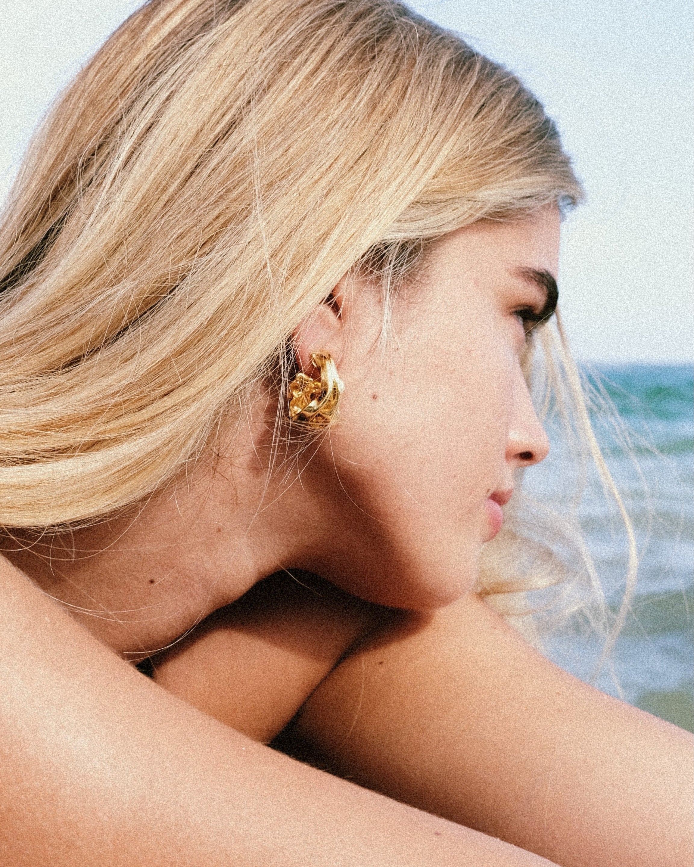 The Big Wave Earrings by Anita Berisha - At Present Jewelry