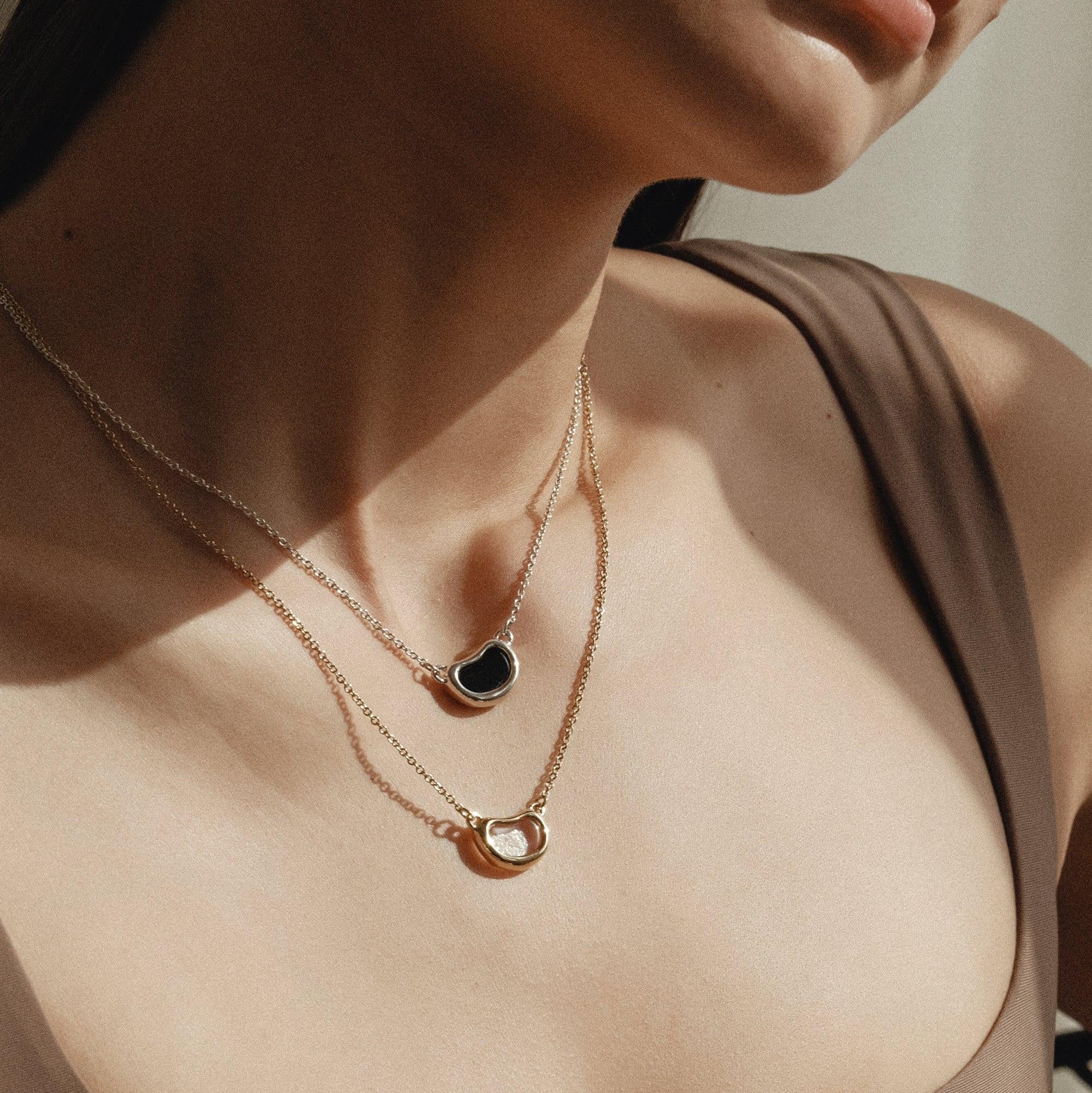Bean Necklace by CLED - At Present Jewelry
