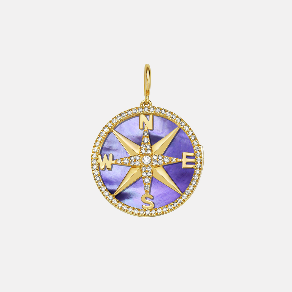 Seasons Compass Interchangeable Gemstone Charm by Lionheart - At Present Jewelry