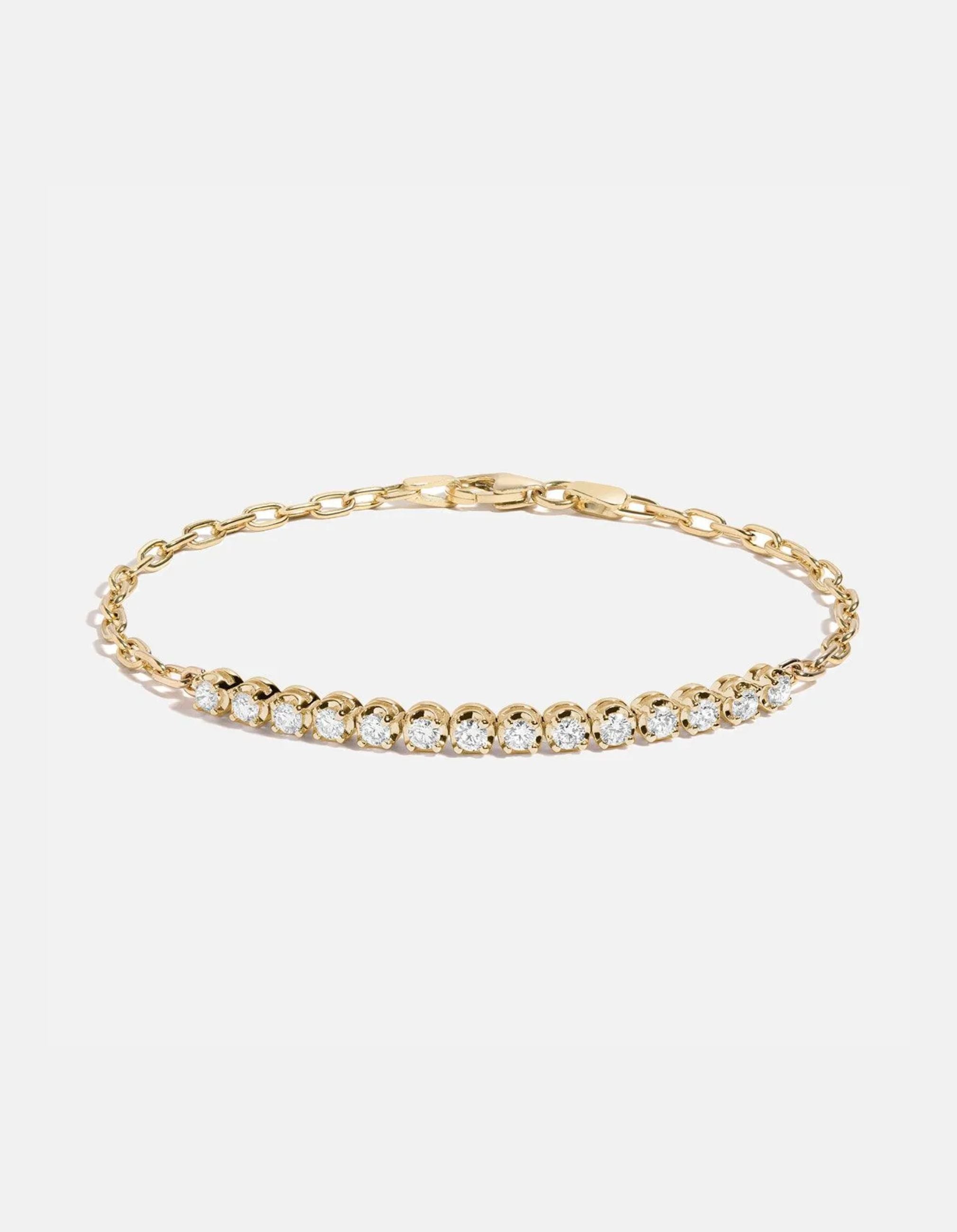 Simone Partial Tennis Bracelet by Selin Kent - At Present Jewelry