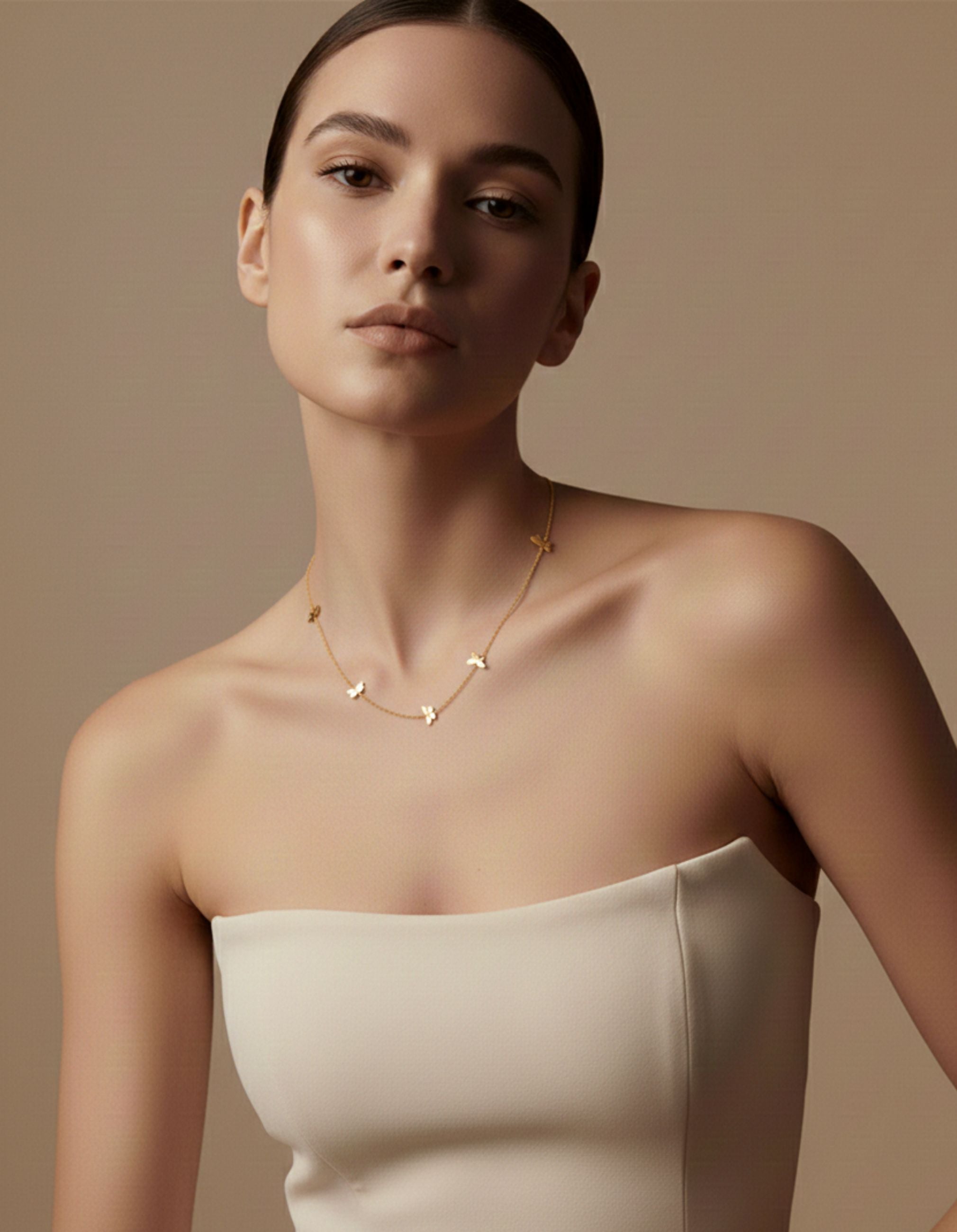 Tiny Asterope 5 Migration Necklace by James Banks Design - At Present Jewelry