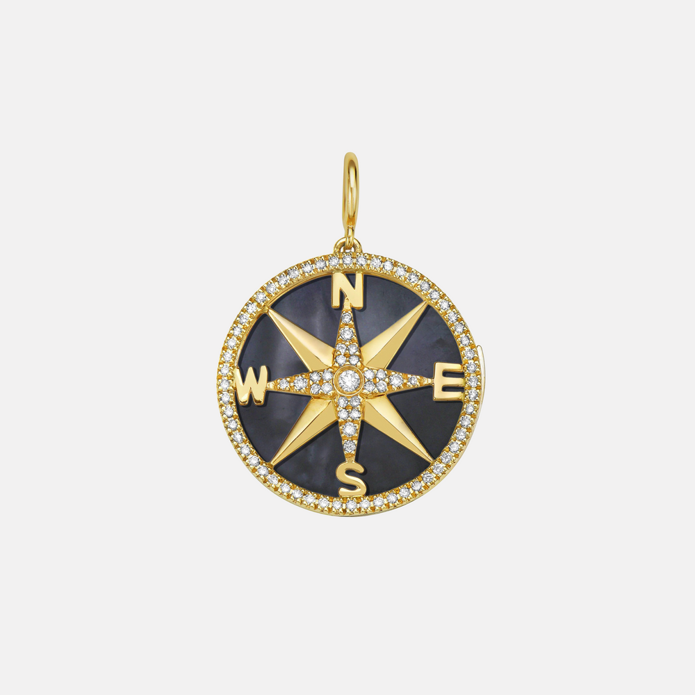 Seasons Compass Interchangeable Gemstone Charm by Lionheart - At Present Jewelry