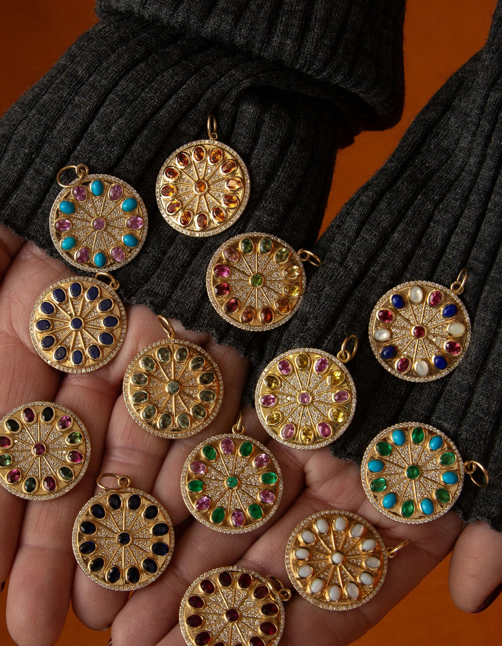 Serenity Tourmaline Amulet Charm