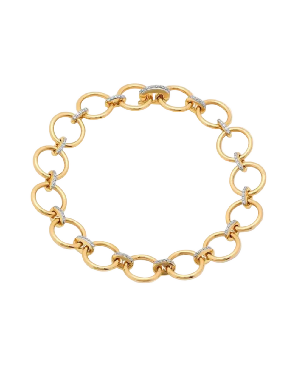 Diamond Loop Bracelet by Eriness - At Present Jewelry