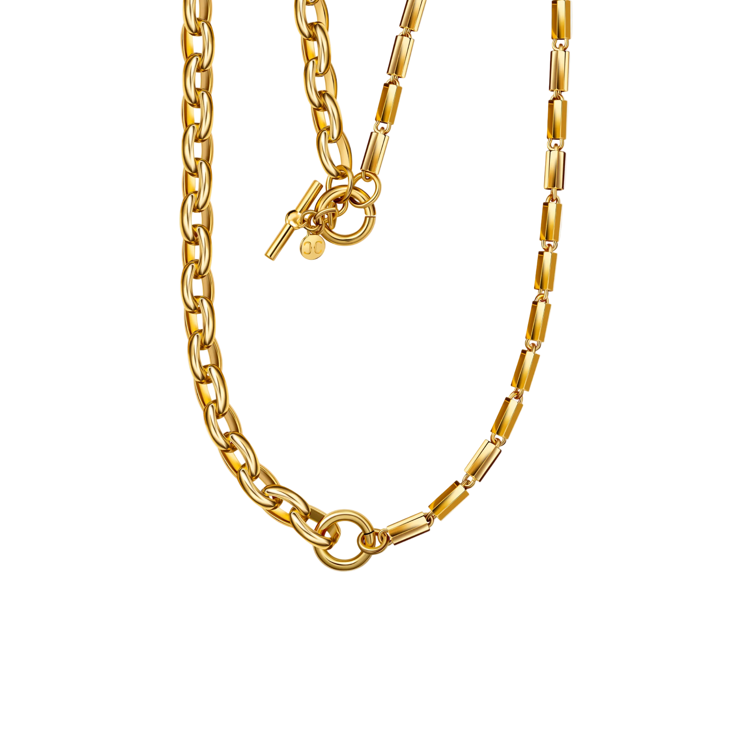 Double Link Necklace by Christina Caruso - At Present Jewelry