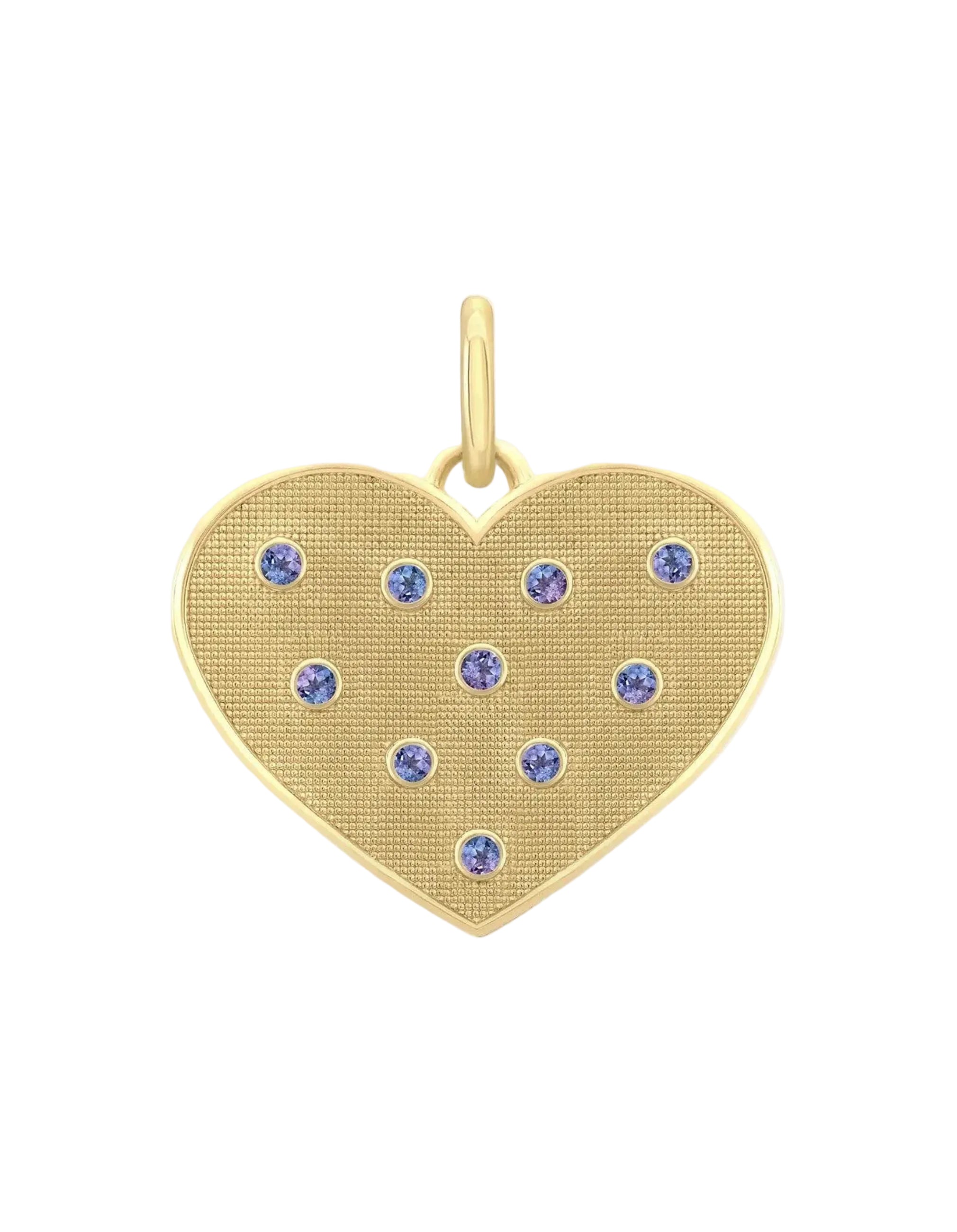 Birthstone Heart Pendant