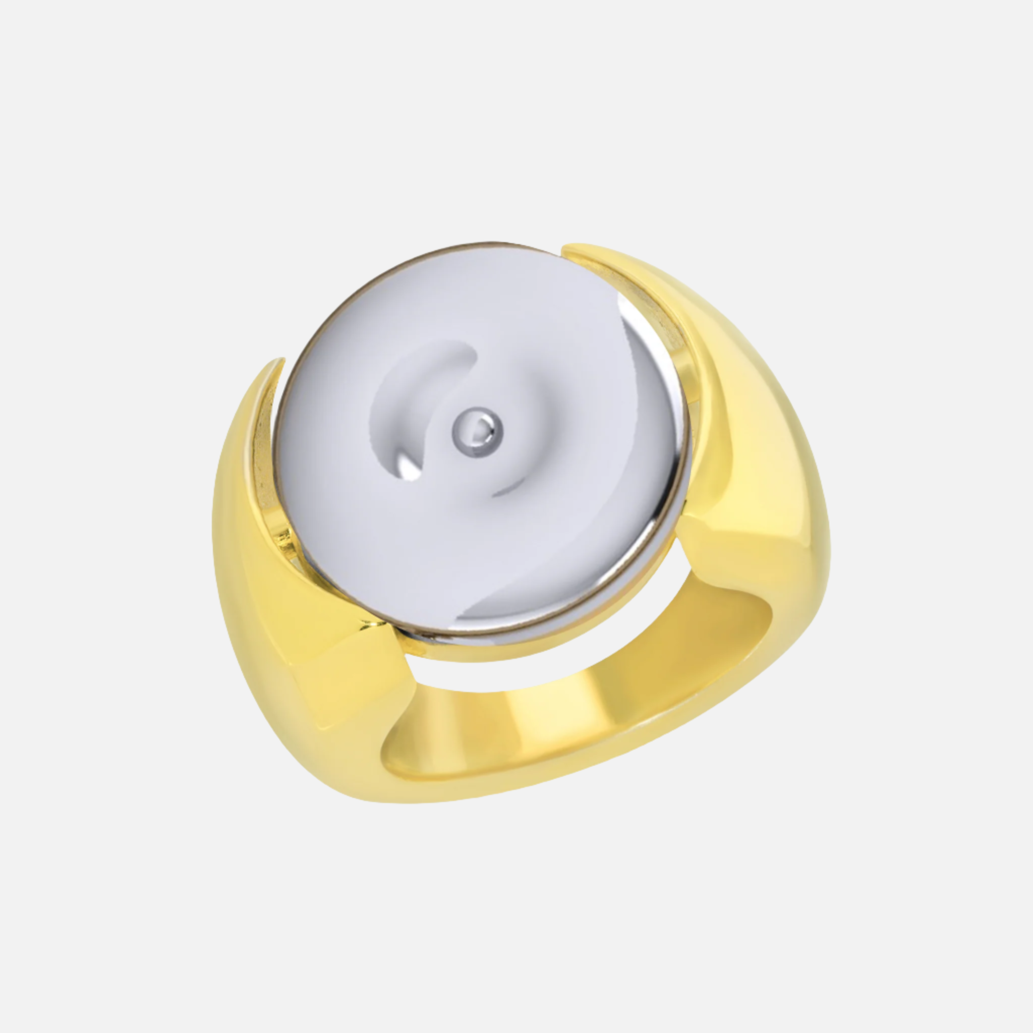 Reversible Bullseye Ring by Monbouquette - At Present Jewelry