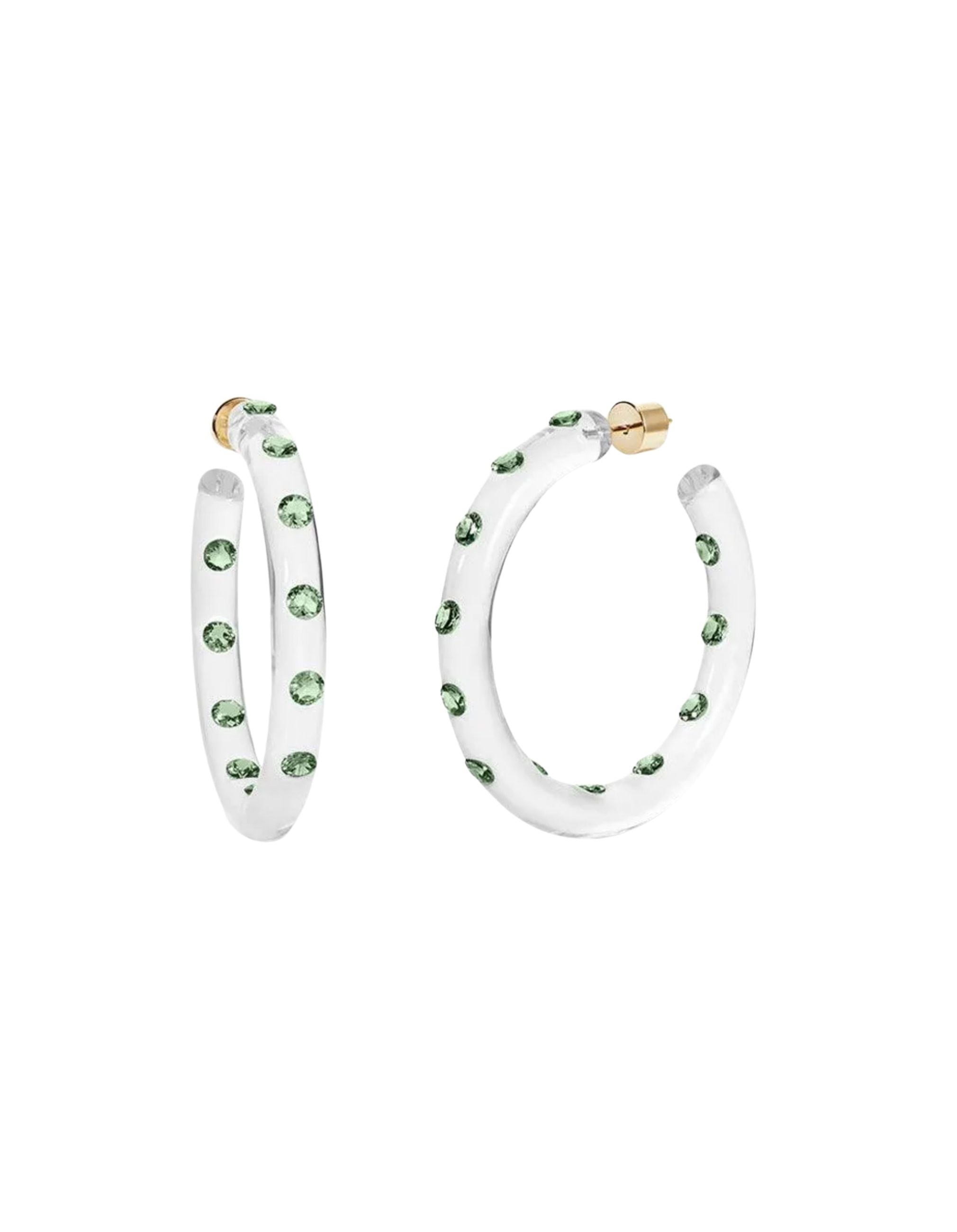 Medium Lucid Hoops