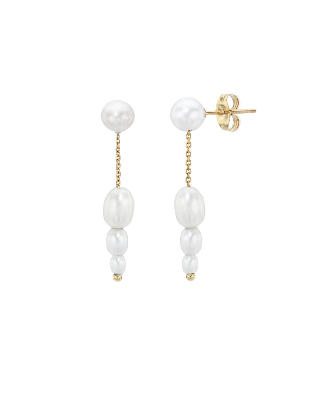 Petite Palazzo Earrings by White/Space - At Present Jewelry