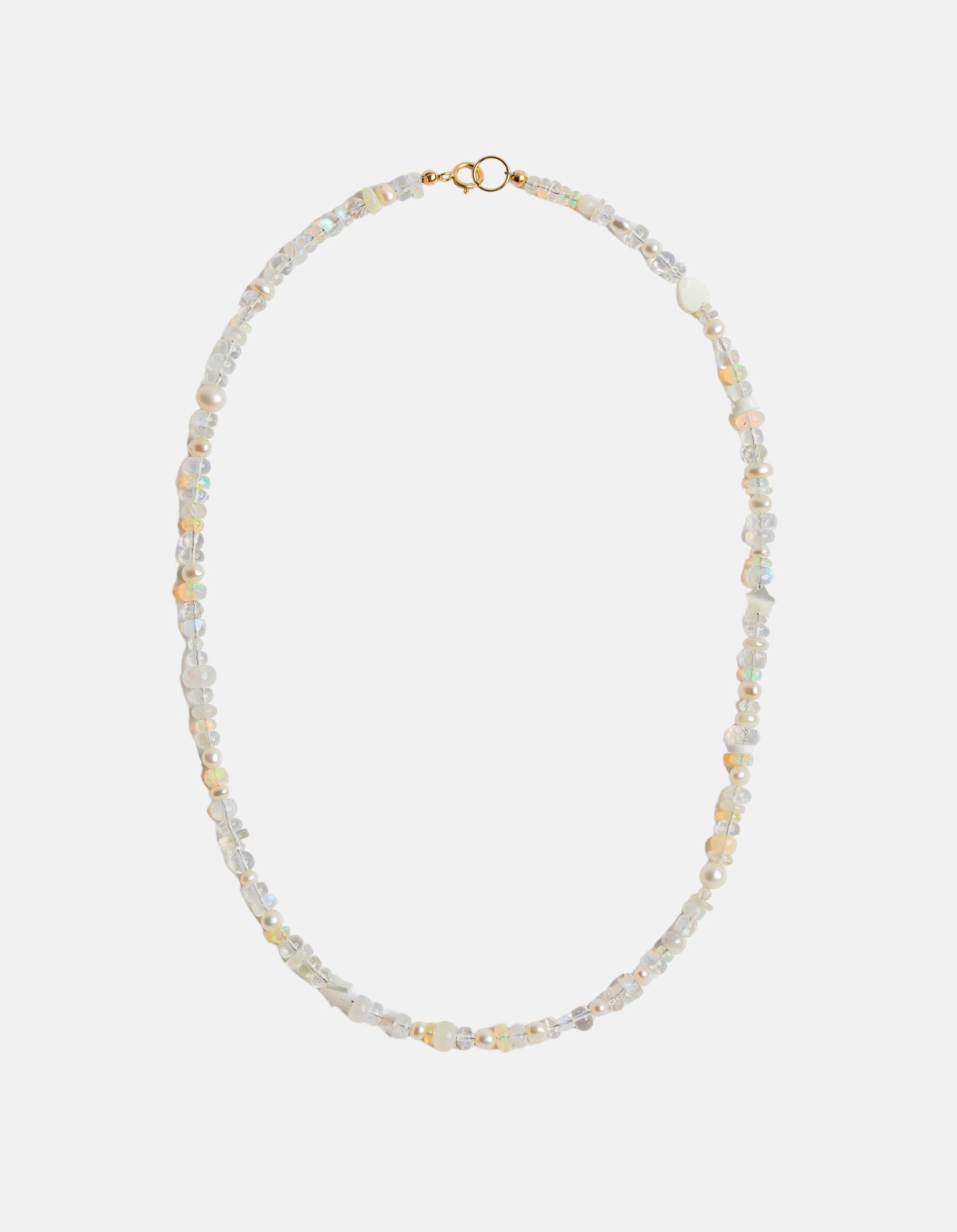 White Cutie Necklace by Encirkled Jewelry - At Present Jewelry