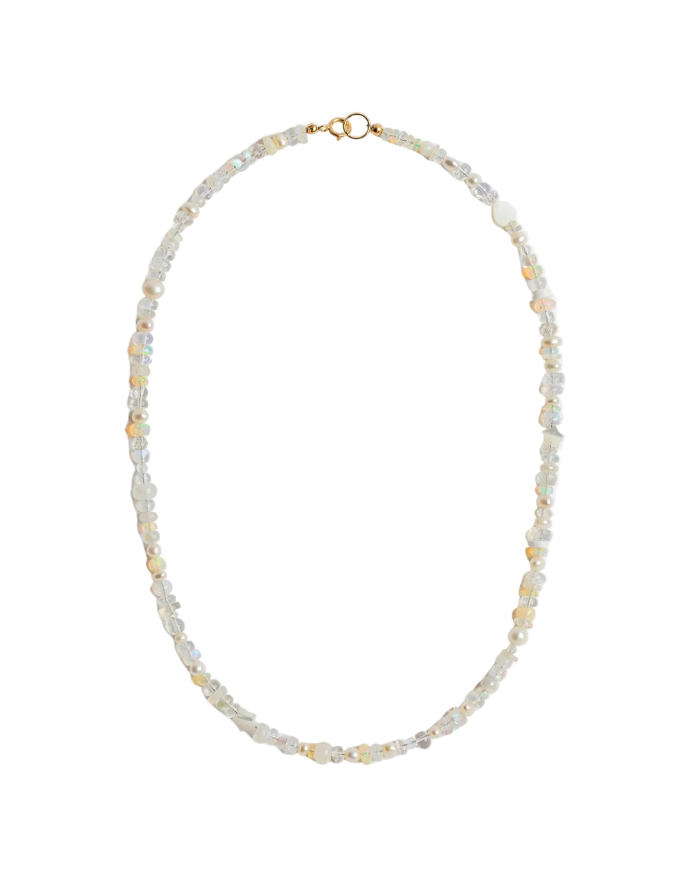 White Cutie Necklace by Encirkled Jewelry - At Present Jewelry