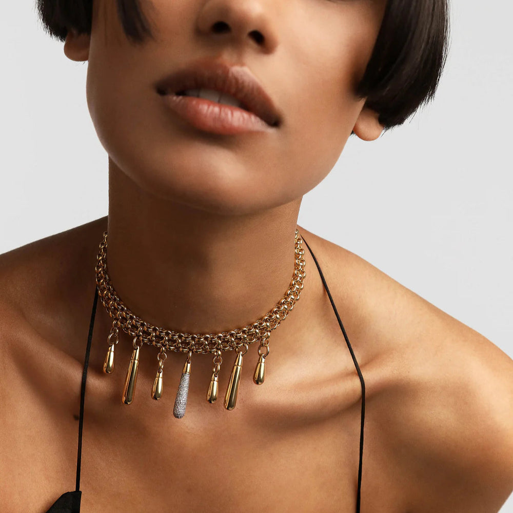 Jelly Choker Necklace by PDPaola - At Present Jewelry