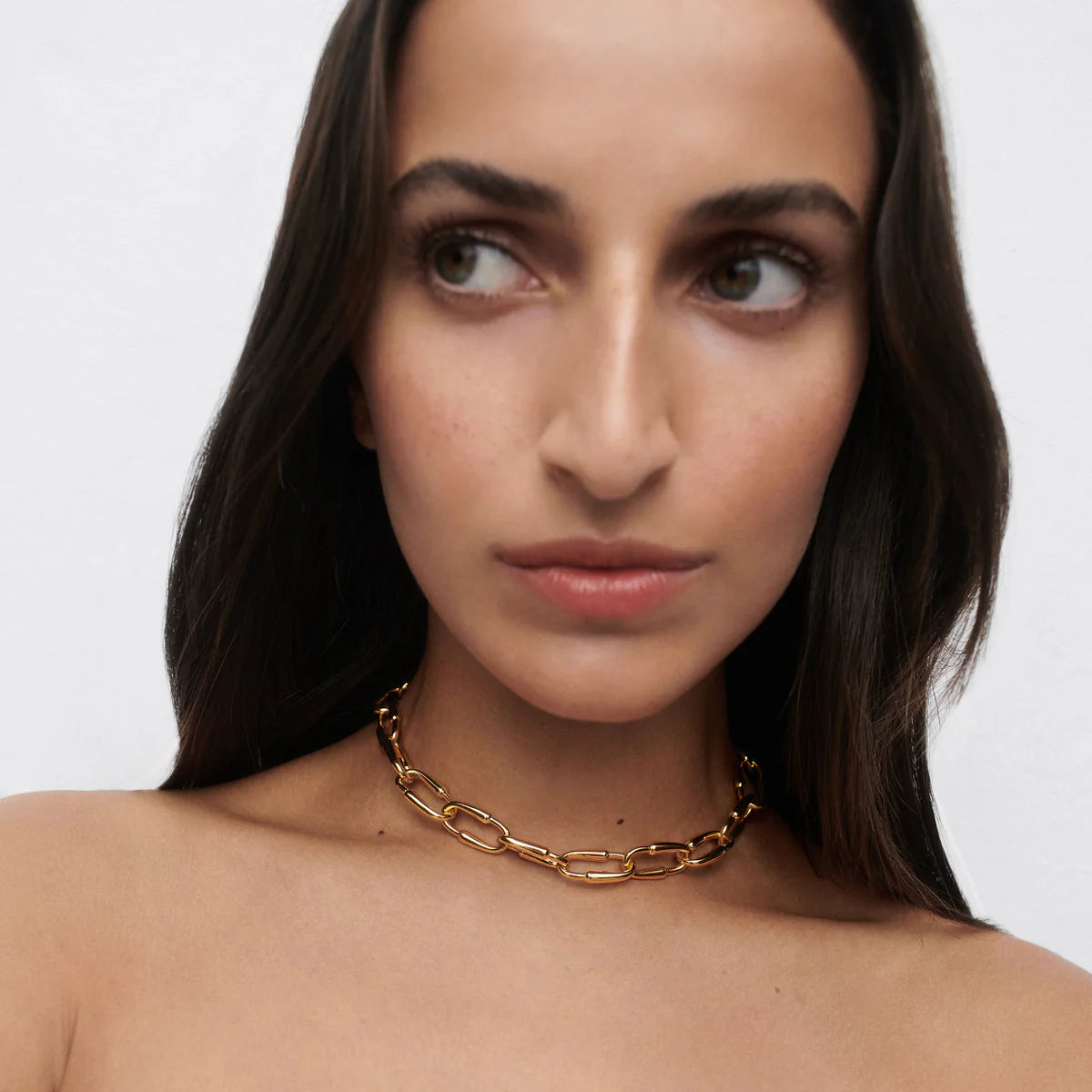 Loop Chain Necklace by PDPaola - At Present Jewelry