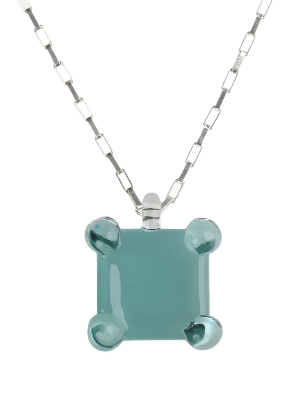 Prong Square Necklace
