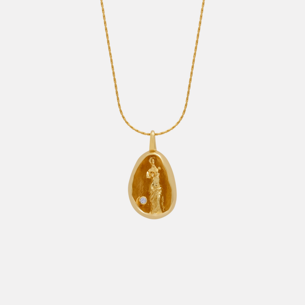 Venus de Milo, Gold by Carina Hardy - At Present Jewelry