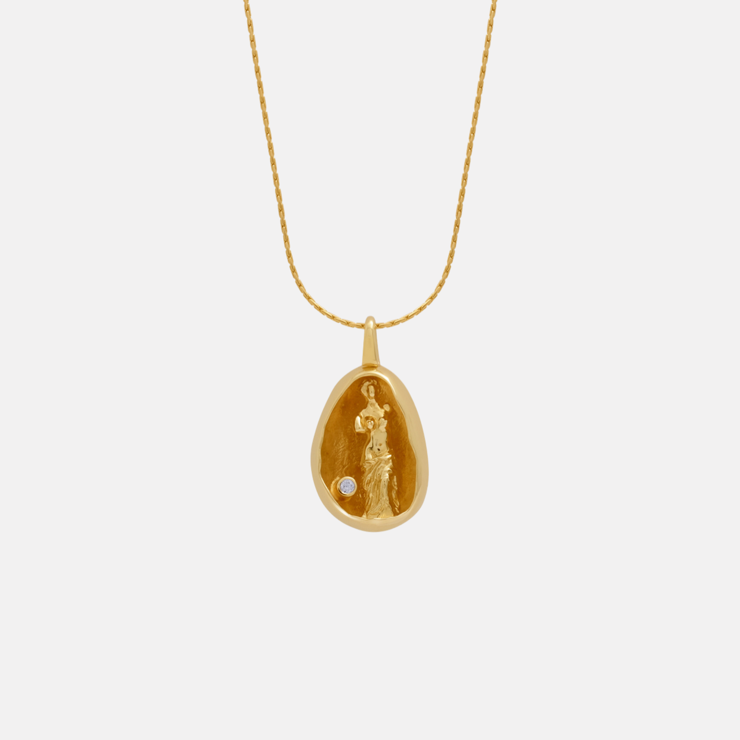 Venus de Milo, Gold by Carina Hardy - At Present Jewelry