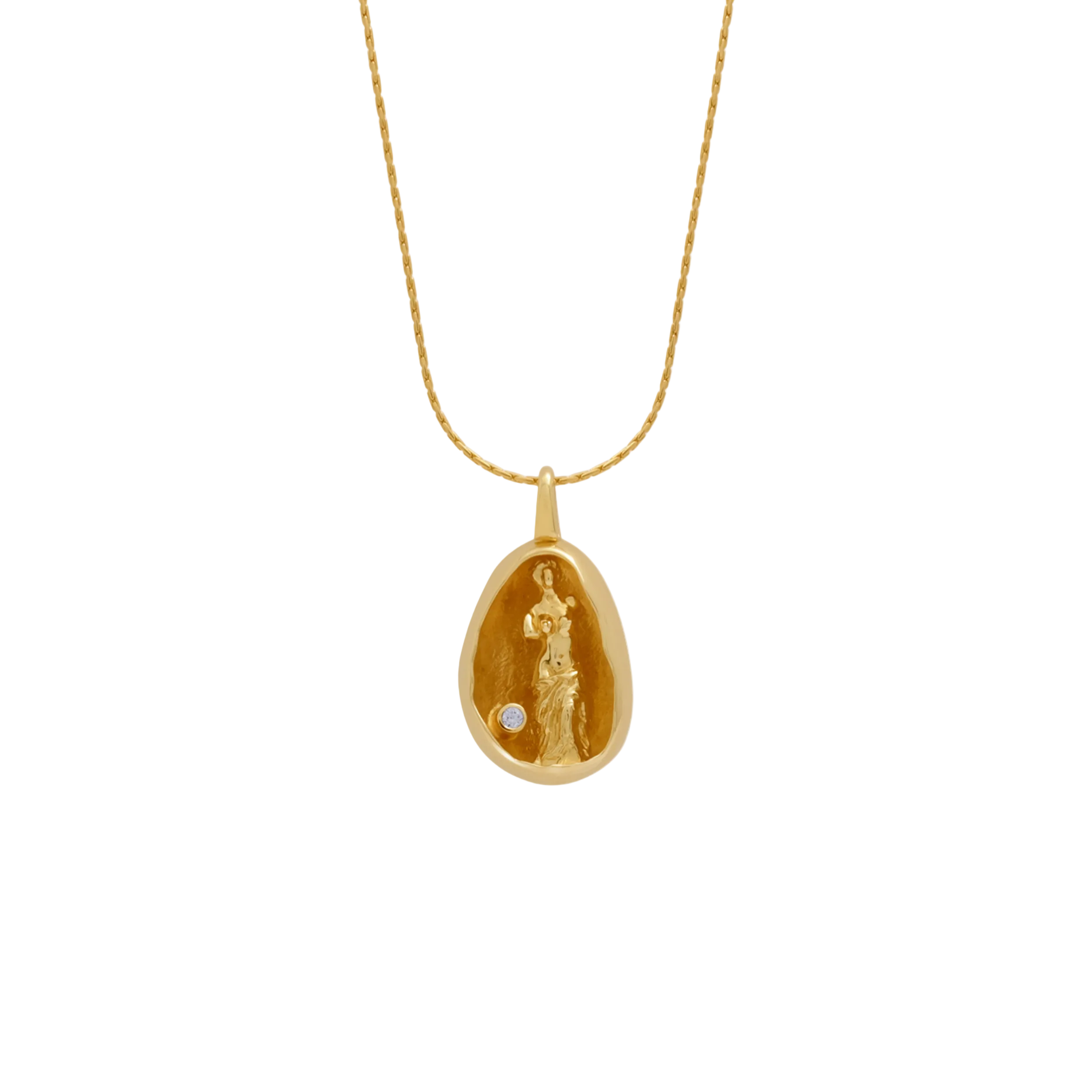 Venus de Milo, Gold by Carina Hardy - At Present Jewelry