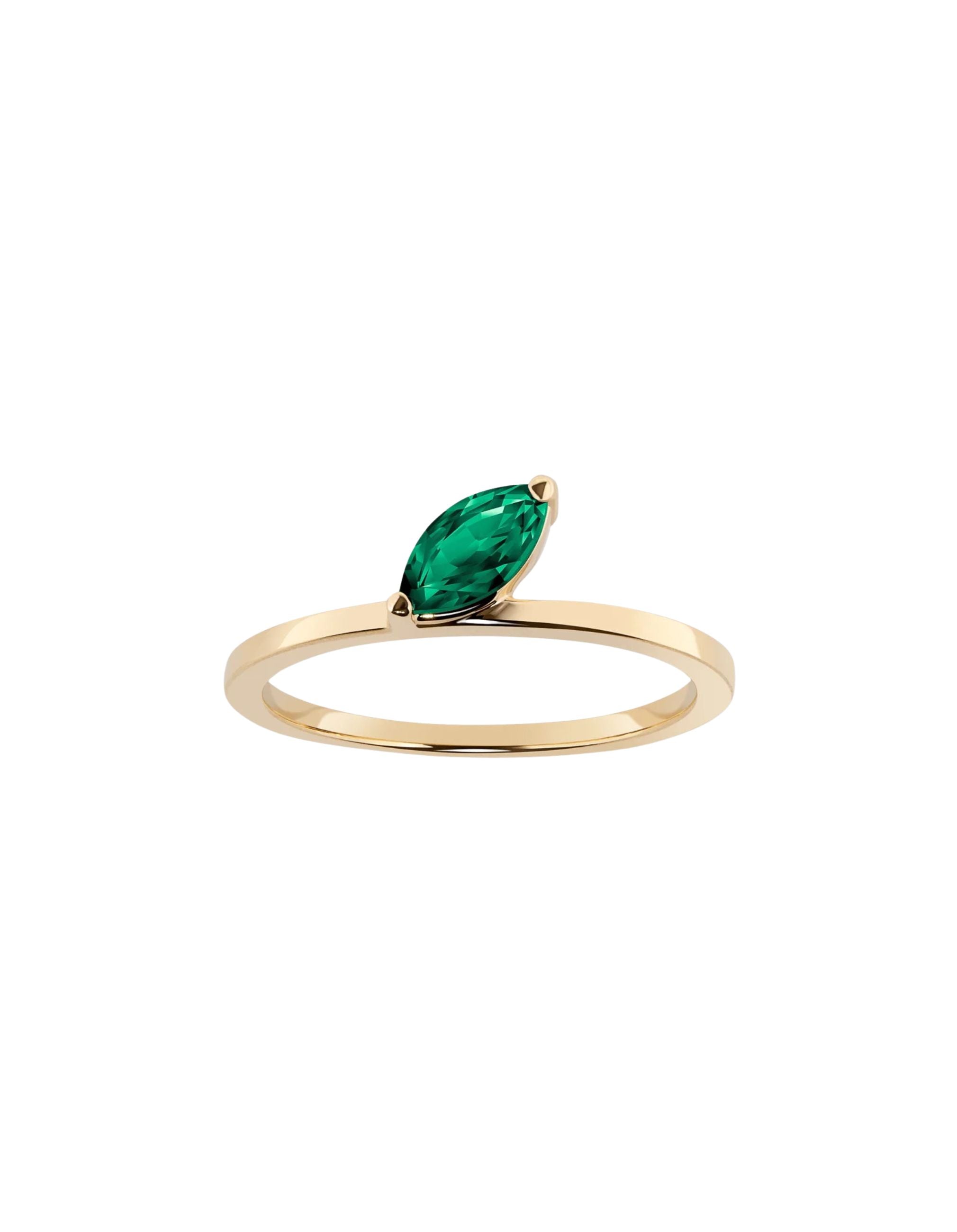 Defne Ring | Emerald