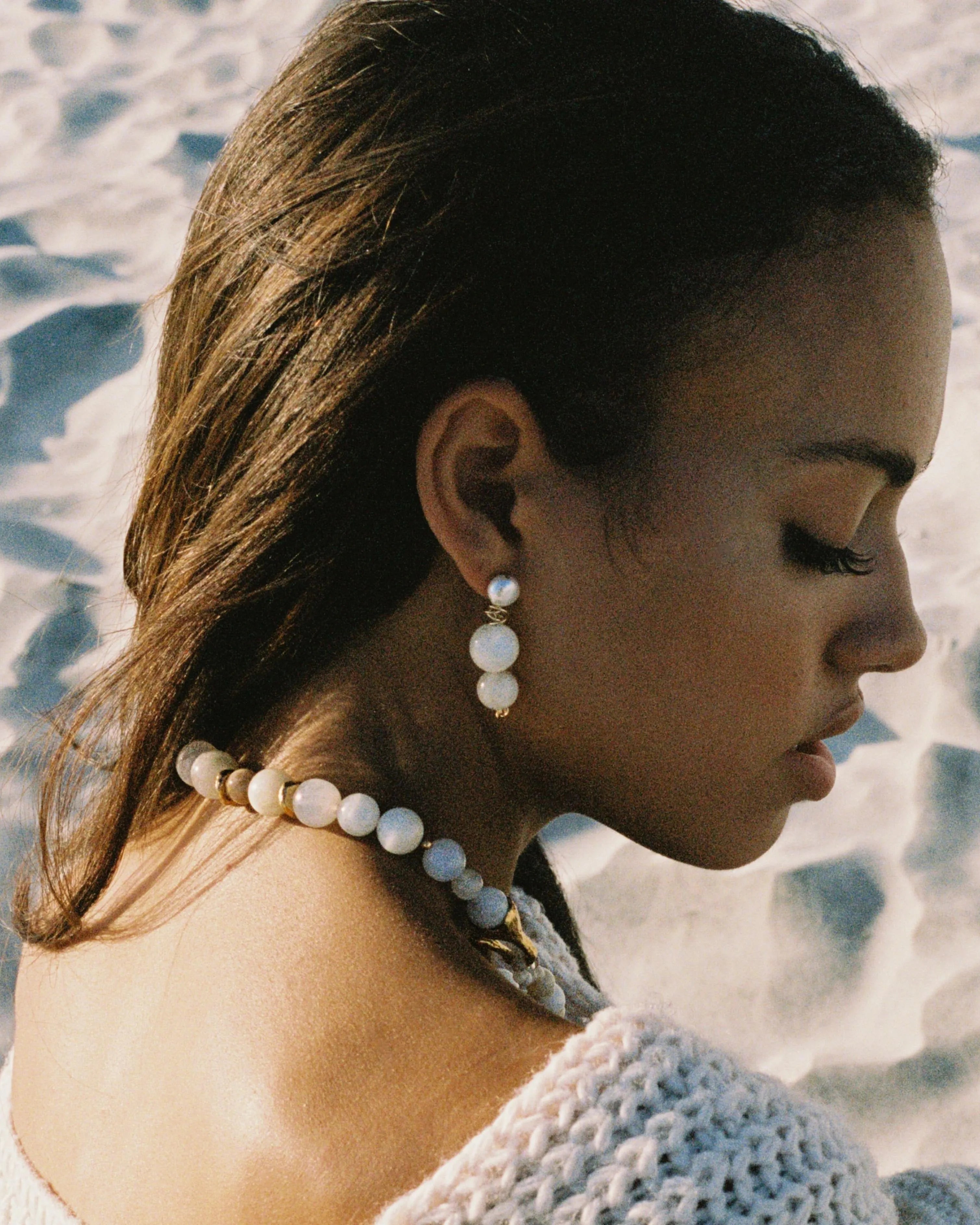 Golden Stars Earrings by Anita Berisha - At Present Jewelry