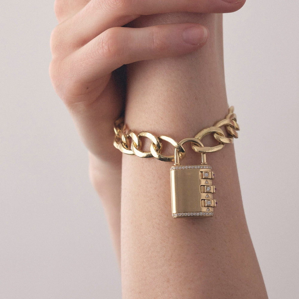 Code Padlock by James Banks Design - At Present Jewelry