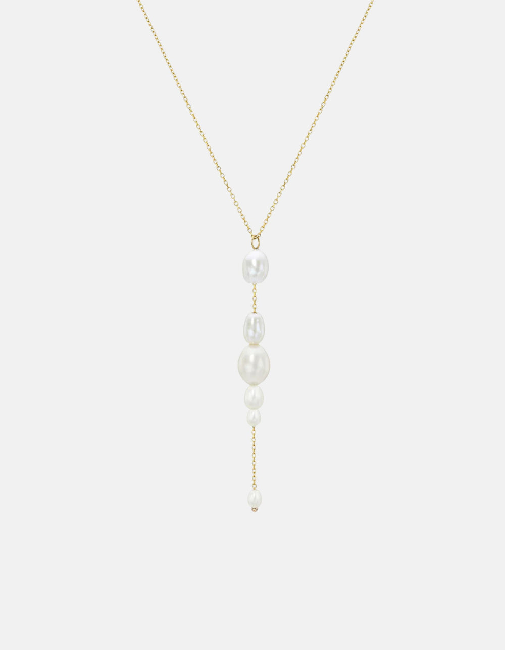 Palazzo Necklace, White by White/Space - At Present Jewelry