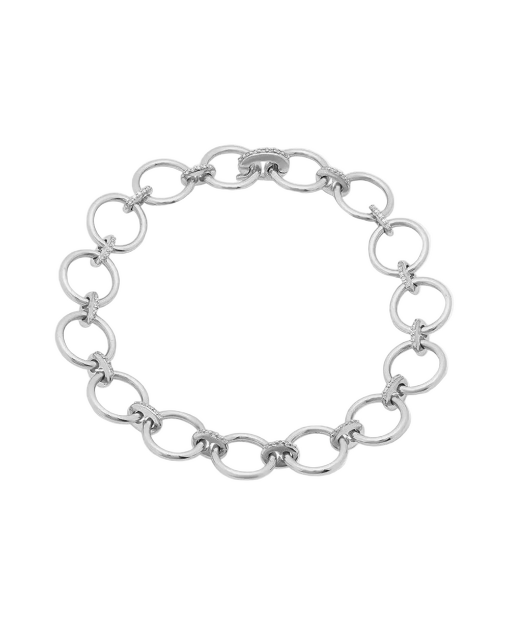Diamond Loop Bracelet by Eriness - At Present Jewelry