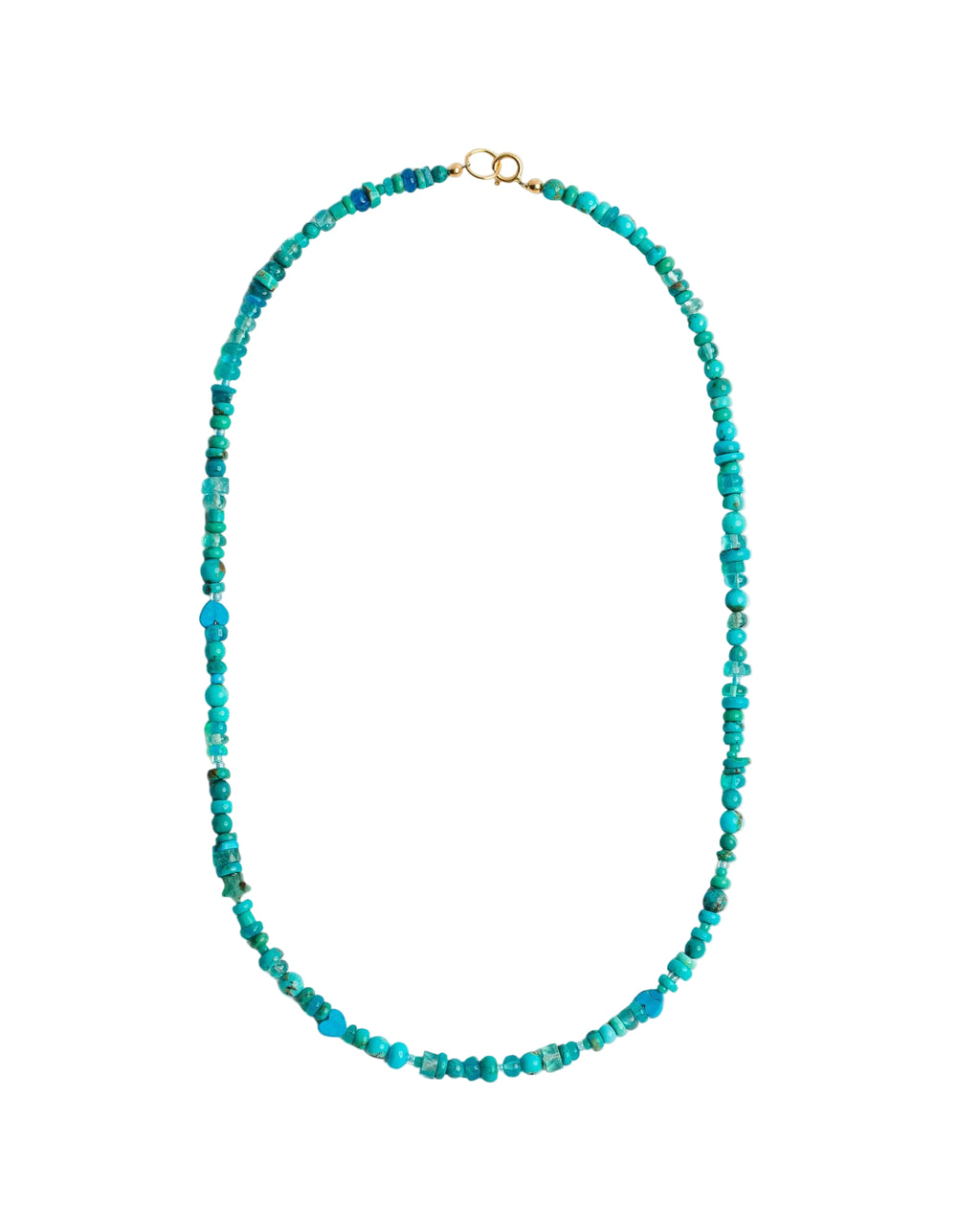 Turquoise Cutie Necklace by Encirkled Jewelry - At Present Jewelry