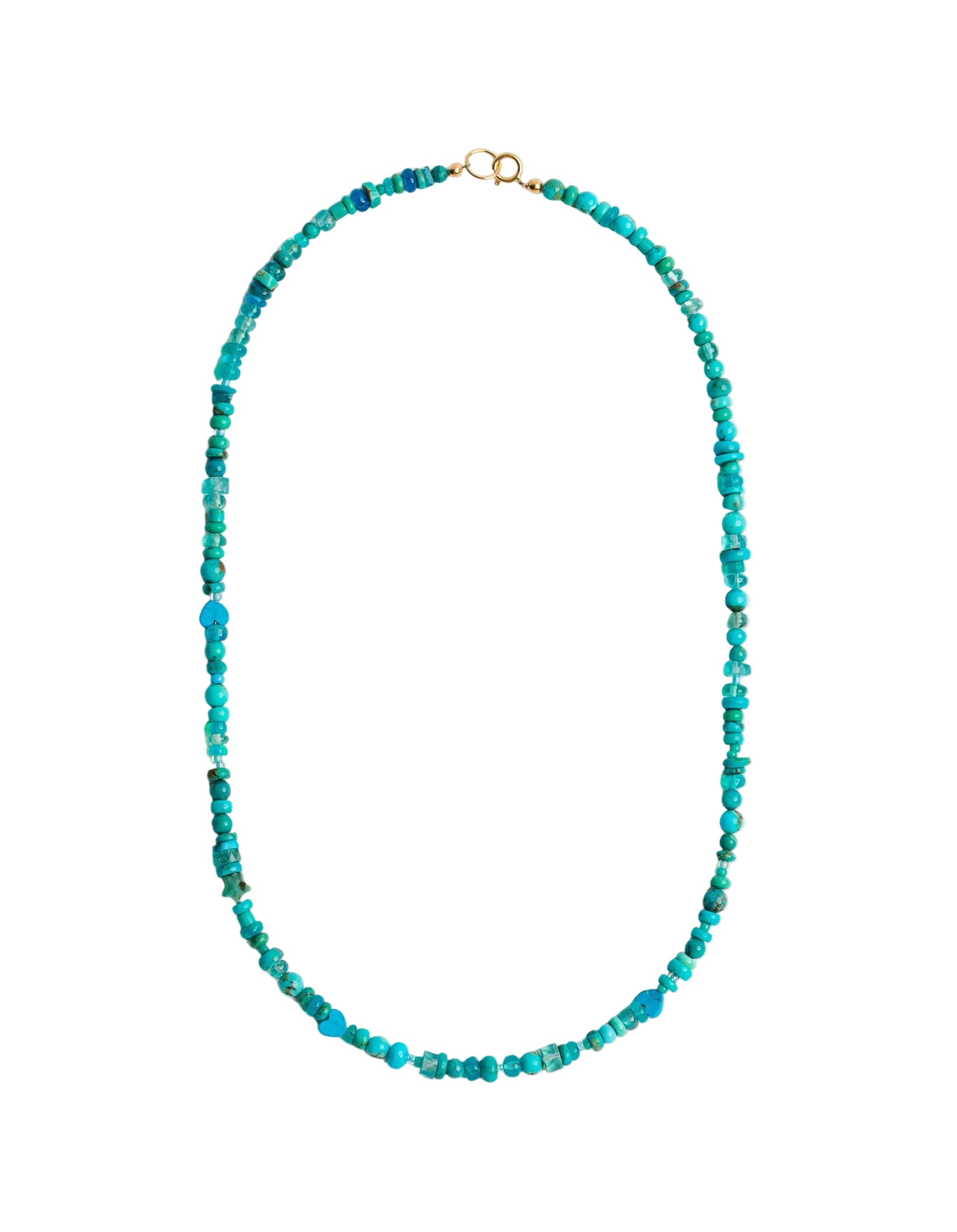 Turquoise Cutie Necklace by Encirkled Jewelry - At Present Jewelry