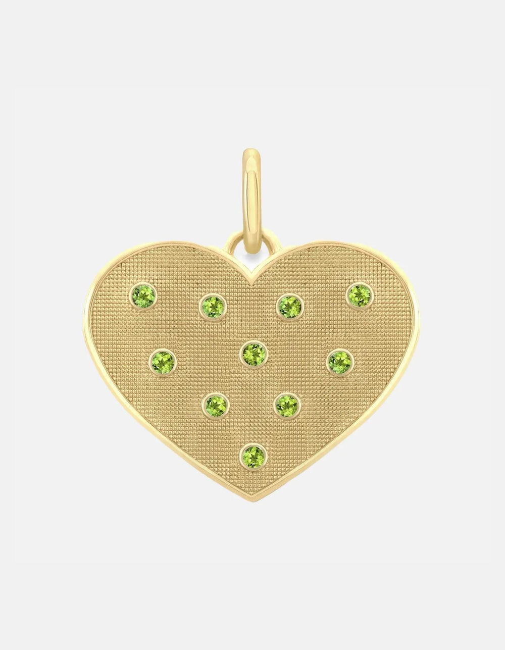 Birthstone Heart Pendant