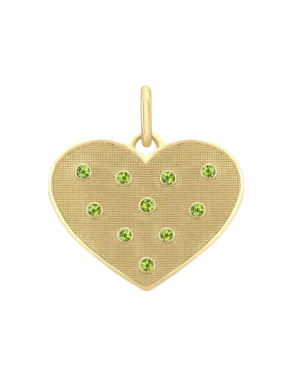 Birthstone Heart Pendant by Alice Pierre - At Present Jewelry