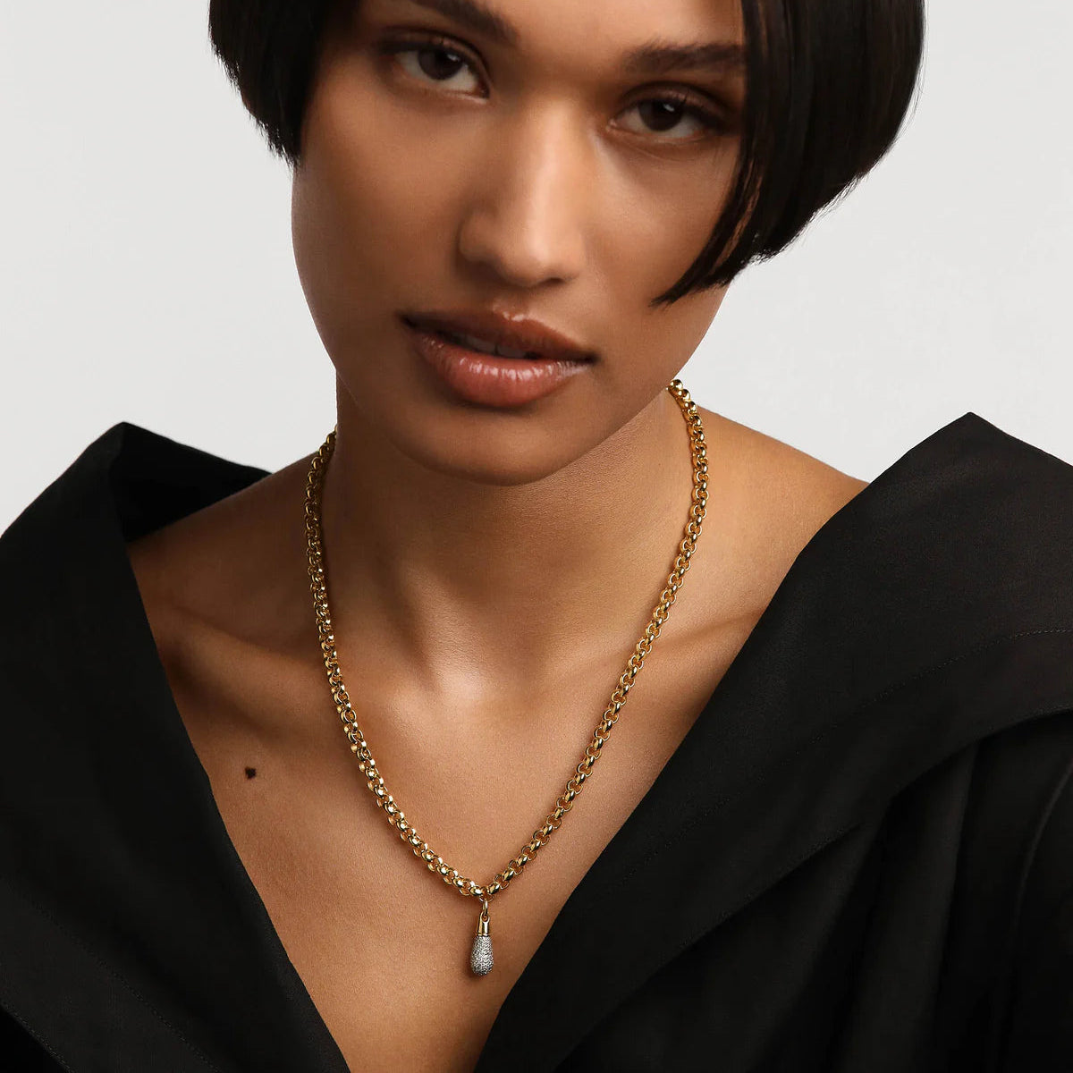 Jazz Chain Necklace by PDPaola - At Present Jewelry