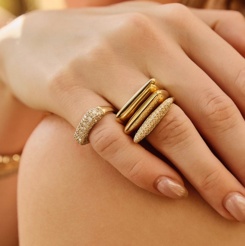 Sparkle Stack Ring by Eden Presley - At Present Jewelry