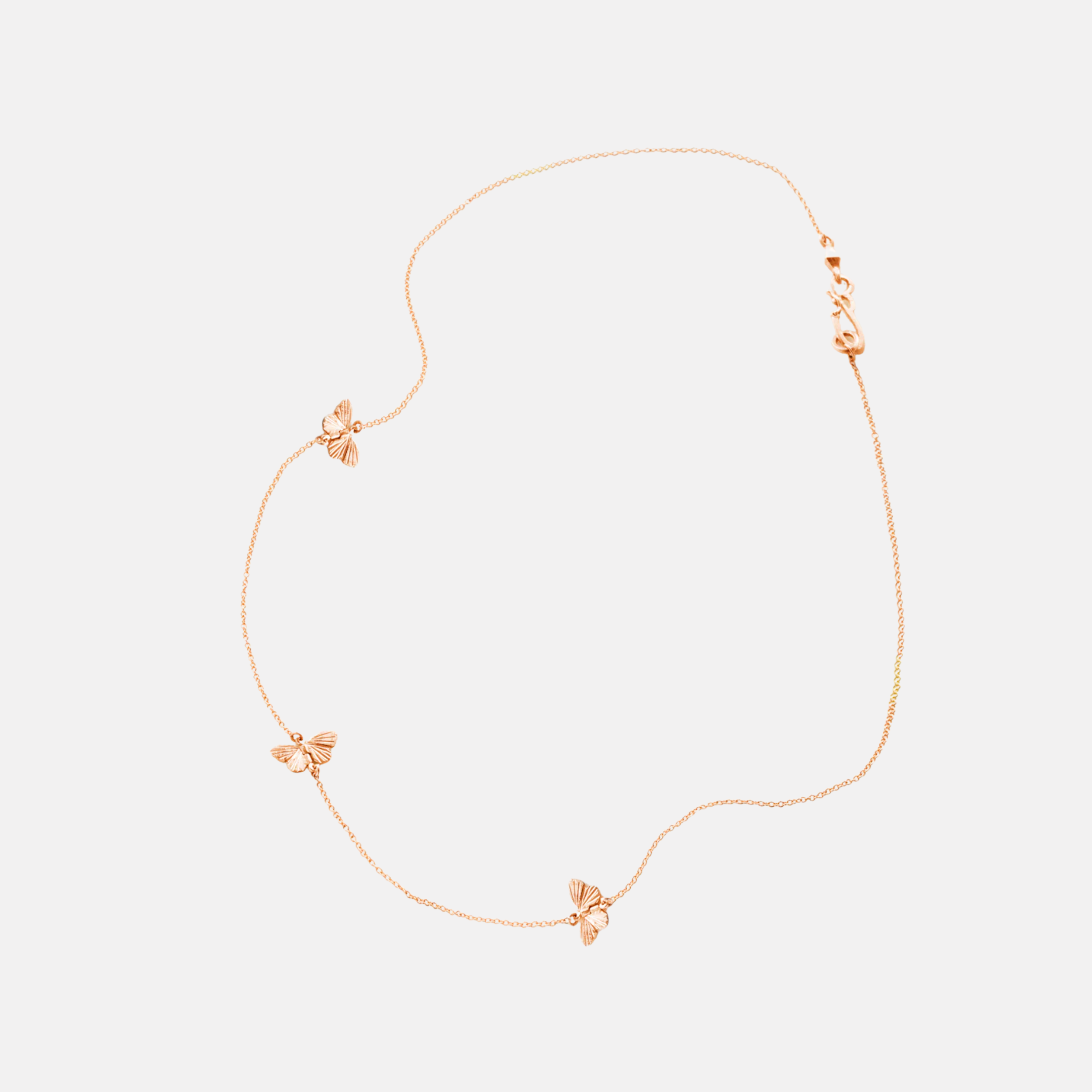 Tiny Asterope 3 Migration Necklace by James Banks Design - At Present Jewelry