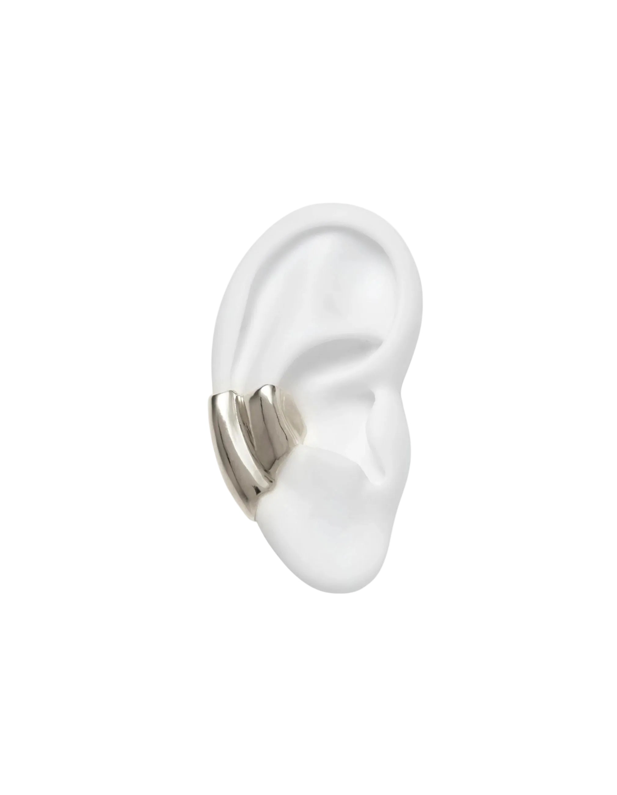 Conch Ear Cuff in Silver by Lady Grey - At Present Jewelry